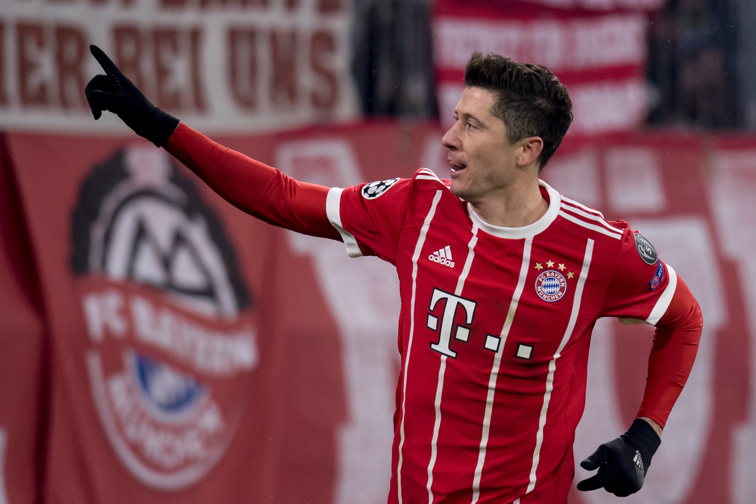 Lewandowski is deadly in front of goal.