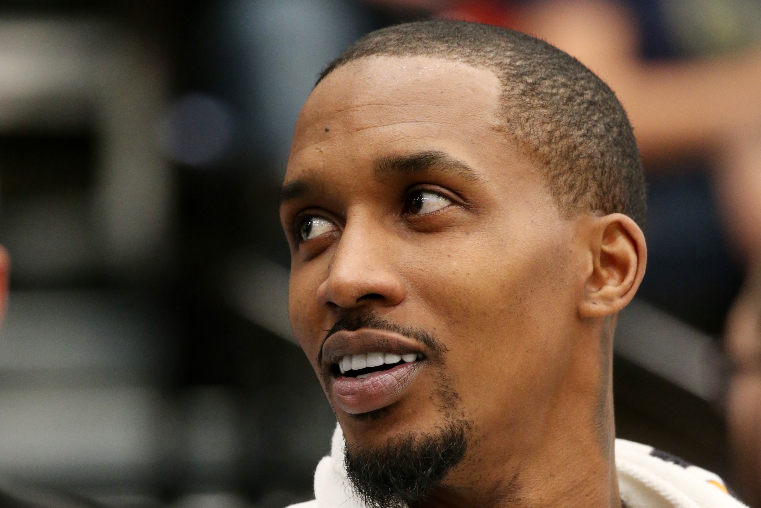 OSKOSH, WI - FEBRUARY 21: Brandon Jennings #10 of the Wisconsin Herd looks on during the game against the Fort Wayne Mad Ants on FEBRUARY 21, 2018 at the Menominee Nation Arena in Oshkosh, Wisconsin. NOTE TO USER: User expressly acknowledges and agrees t OSKOSH, WI - FEBRUARY 21: Brandon Jennings #10 of the Wisconsin Herd looks on during the game against the Fort Wayne Mad Ants on FEBRUARY 21, 2018 at the Menominee Nation Arena in Oshkosh, Wisconsin. NOTE TO USER: User expressly acknowledges and agrees t
