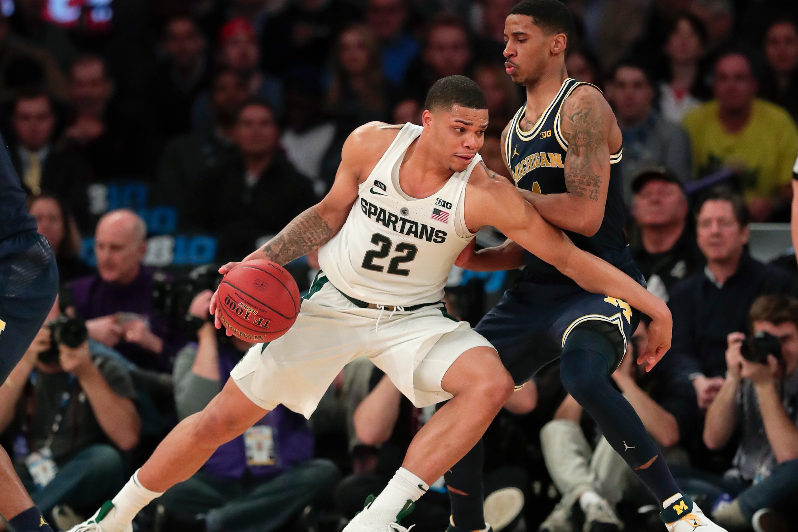 Miles Bridges is the leader of Tom Izzo's Spartans. Miles Bridges is the leader of Tom Izzo's Spartans.