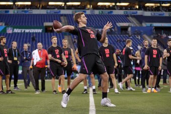 The Bills could be in the market for a QB like Josh Rosen after trading QB Tyrod Taylor as well as moving up to No. 12.
