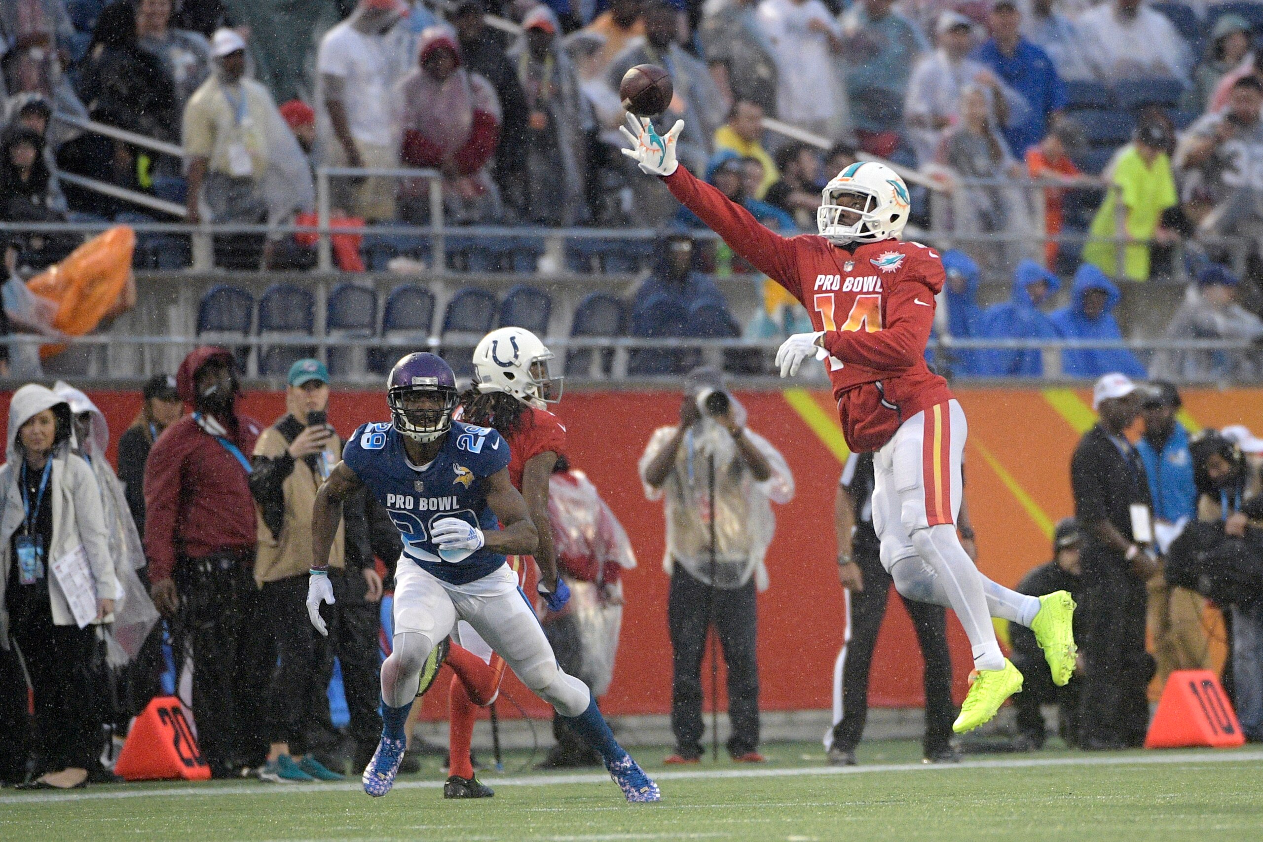 New Browns WR Jarvis Landry was acquired via trade earlier this offseason.