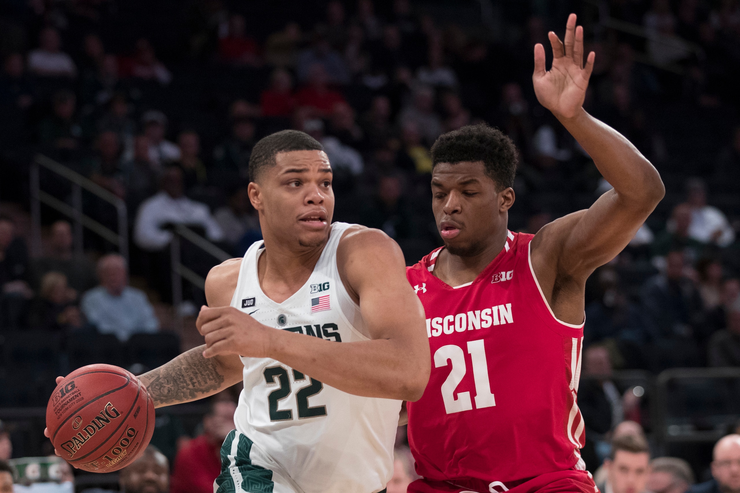 Miles Bridges has hopes of leading Michigan State to the Final Four.