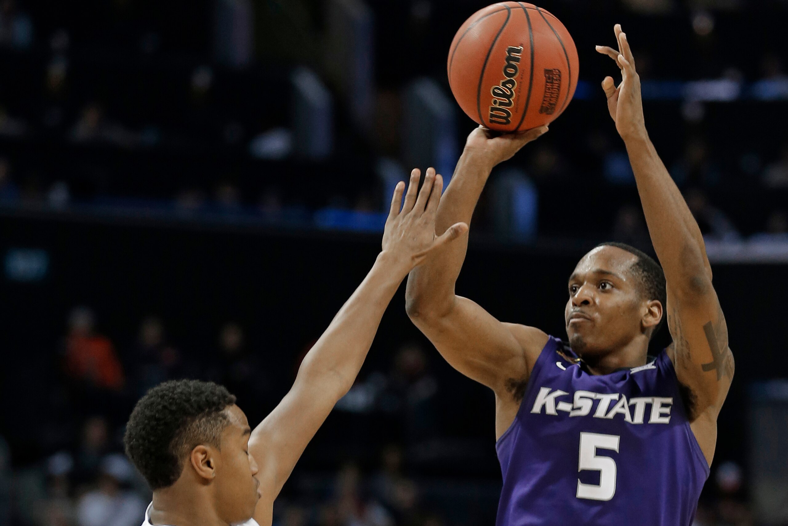 Barry Brown and Kansas State are favored to end UMBC's Cinderella run.