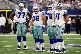 The Cowboys have the league's highest-paid offensive line, one scheduled to earn more than $47 million combined next season.
