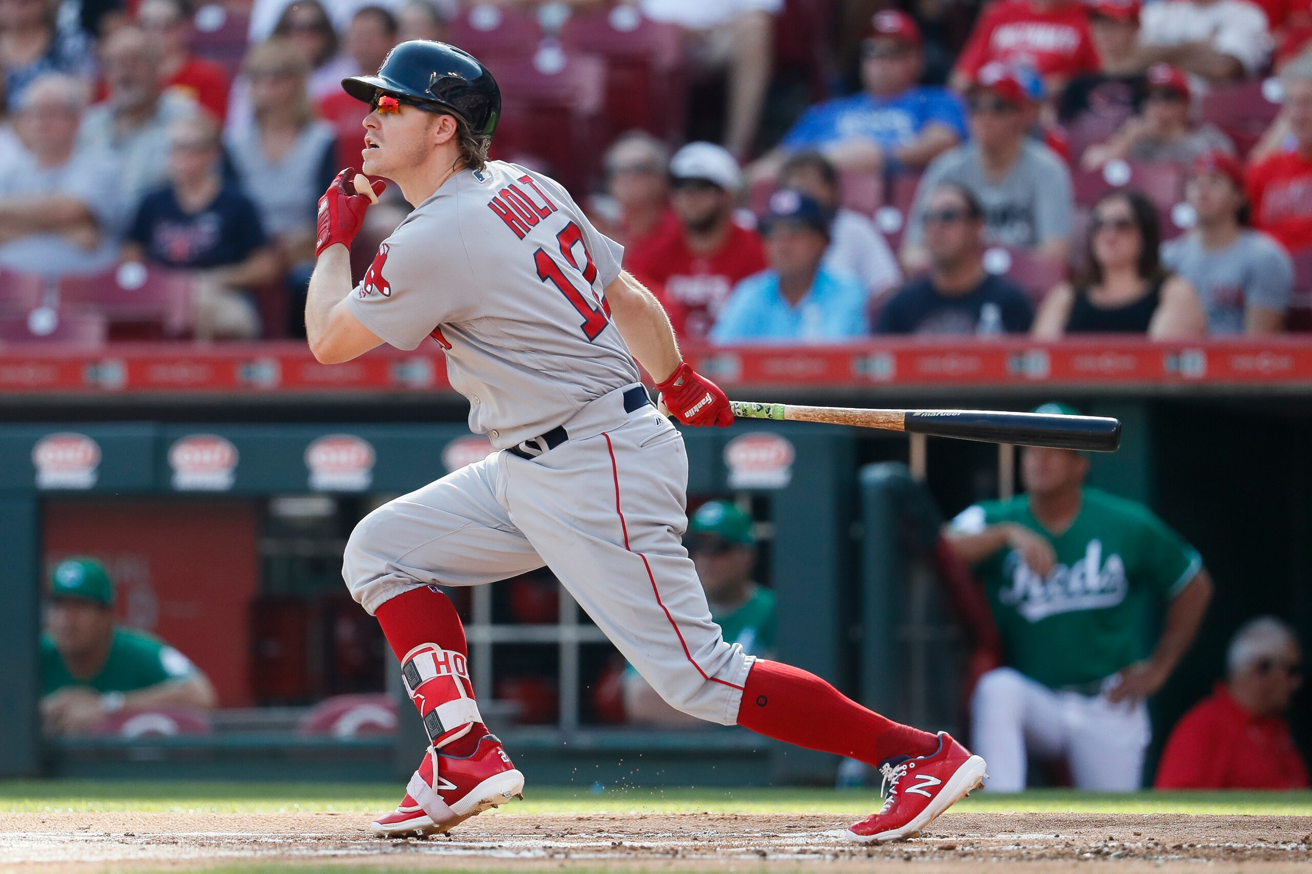 Former All-Star Brock Holt hopes to remain with the Red Sox in 2018.