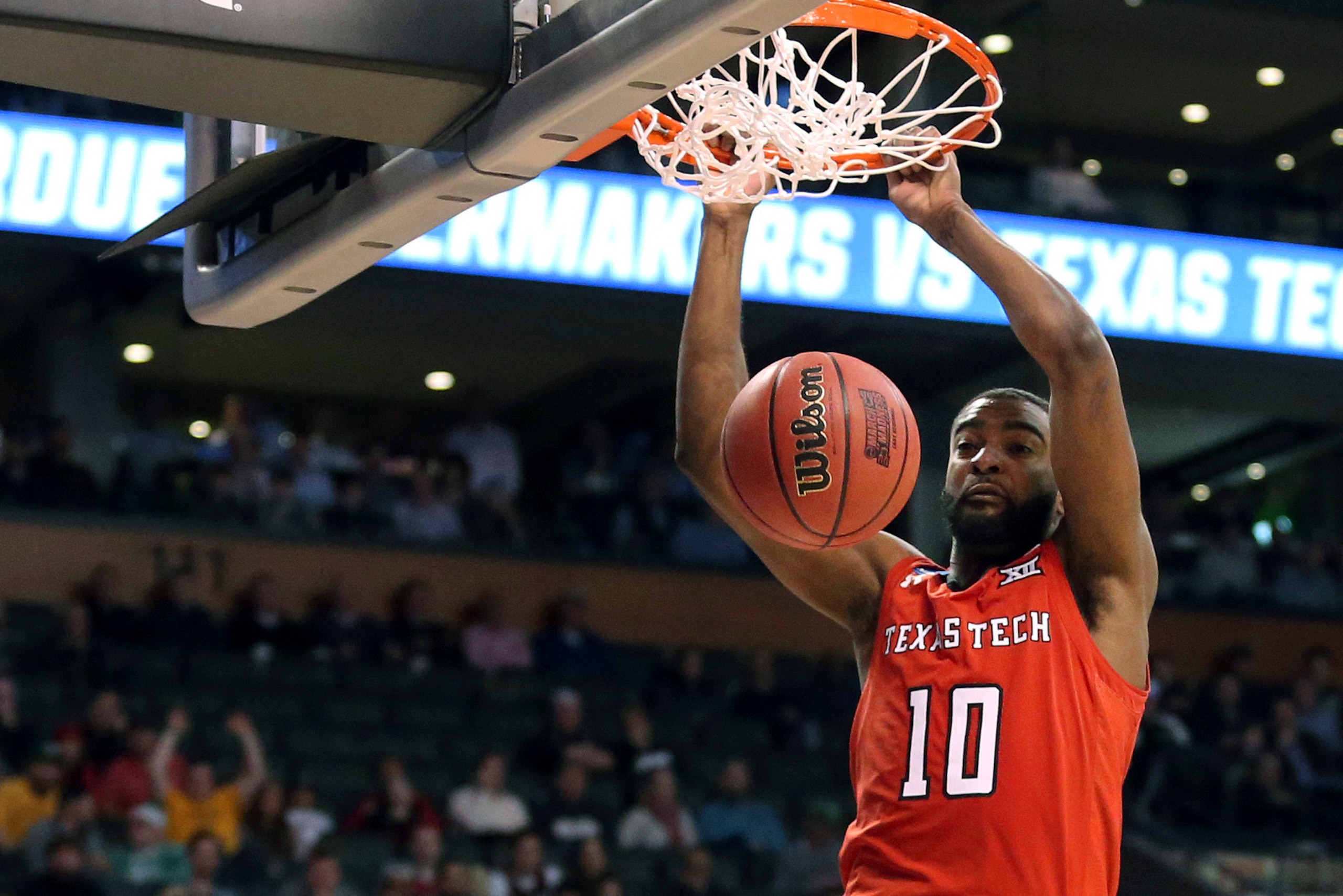 Texas Tech dominated Purdue in the second half. Texas Tech dominated Purdue in the second half.