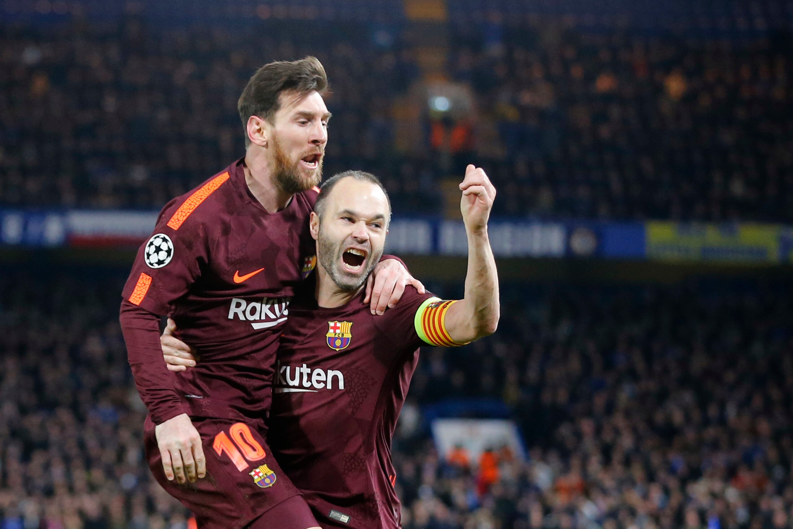 Iniesta's ability to create goals is still vital for stars such as Messi.