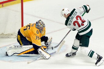 Pekka Rinne has been stellar in net for the Predators.
