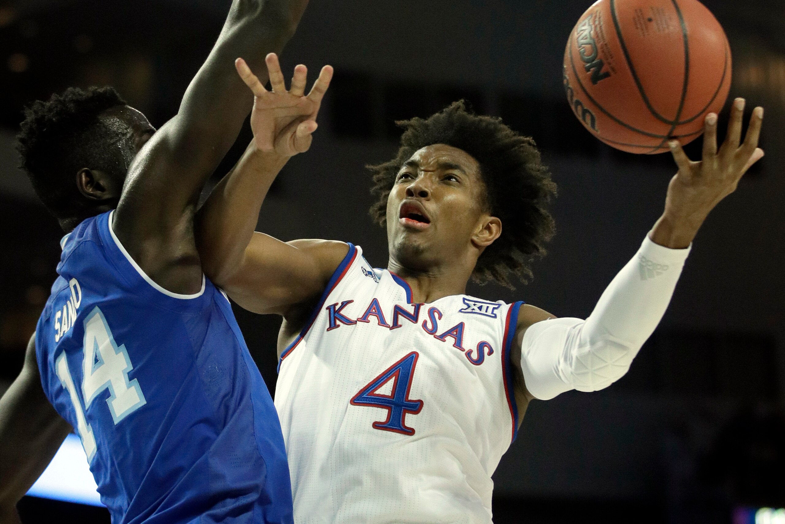 Devonte' Graham of Kansas