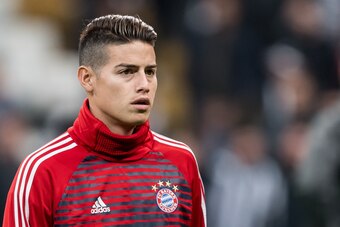 James Rodriguez of FC Bayern Munich during the UEFA Champions League round of 16 match between Besiktas AS and Bayern Munchen at the Vodafone Arena on March 14, 2018 in Istanbul, Turkey(Photo by VI Images via Getty Images)