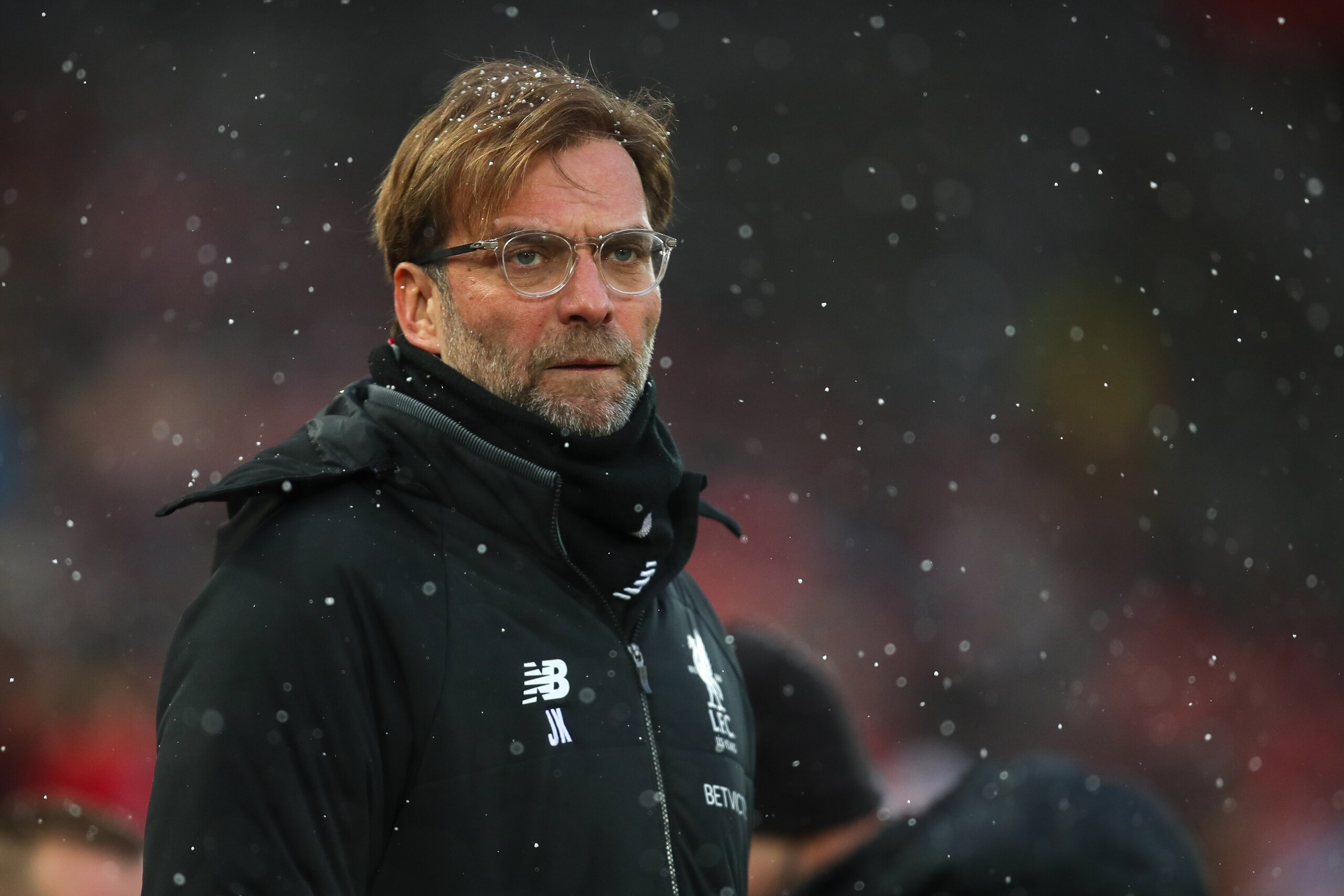 LIVERPOOL, ENGLAND - MARCH 17: Jurgen Klopp manager / head coach of Liverpool during the Premier League match between Liverpool and Watford at Anfield on March 17, 2018 in Liverpool, England. (Photo by Robbie Jay Barratt - AMA/Getty Images)