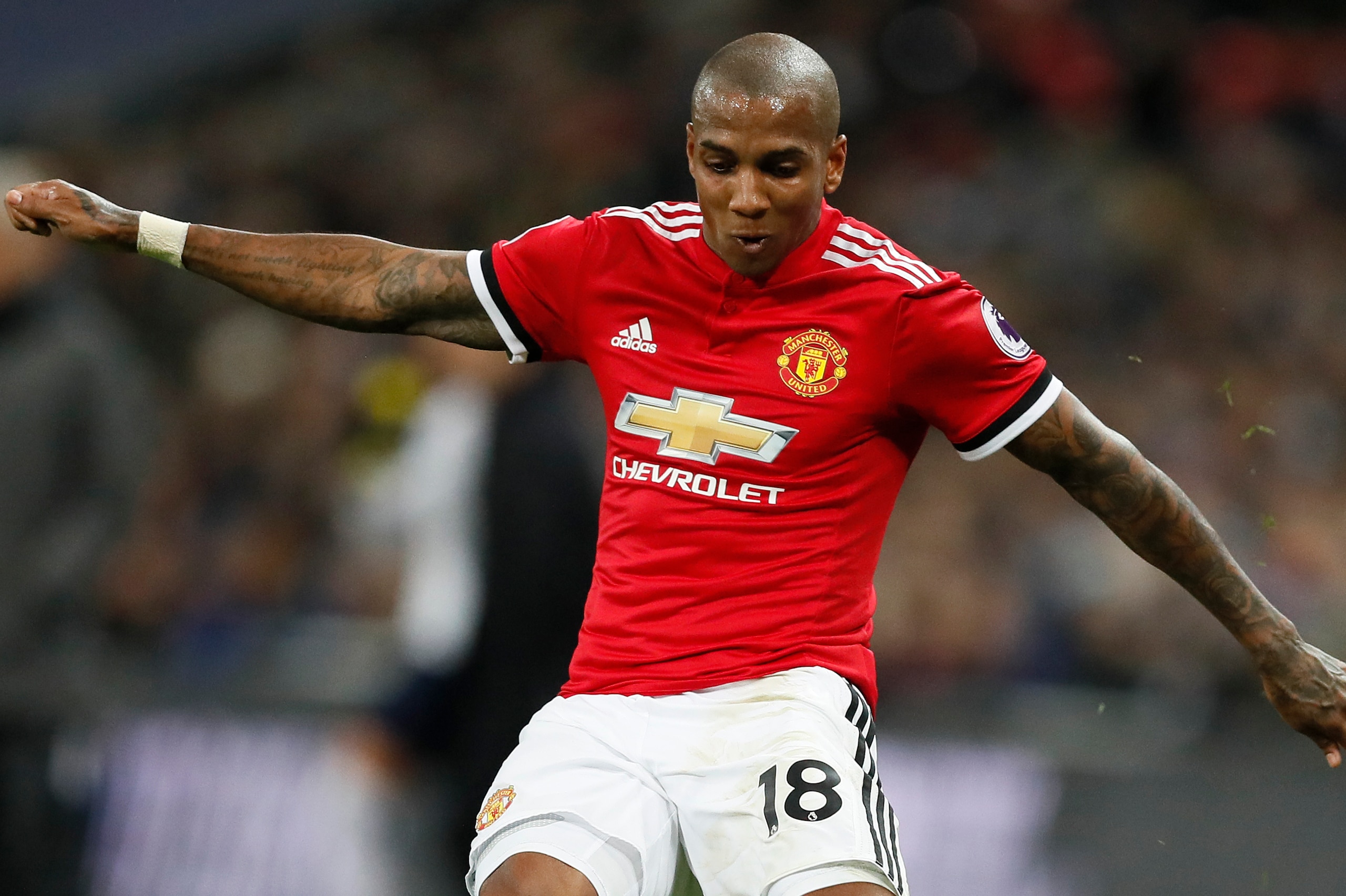 Young remains Mourinho's preferred choice over Shaw.