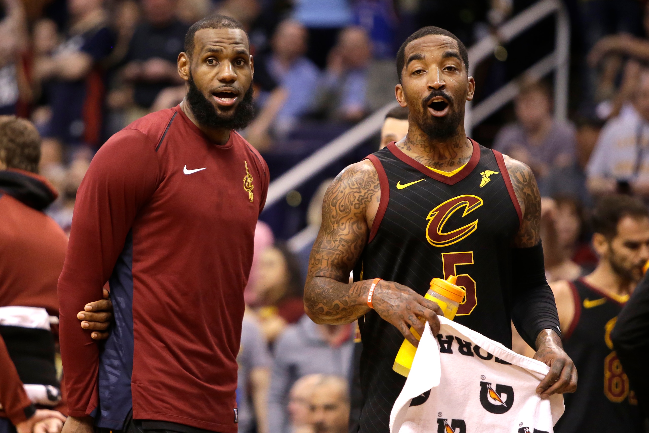 On the floor or the bench, James' voice carries loudest throughout the Cavaliers'  organization.