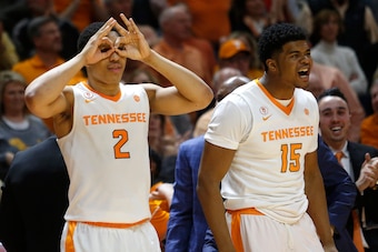 Grant Williams and Derrick Walker