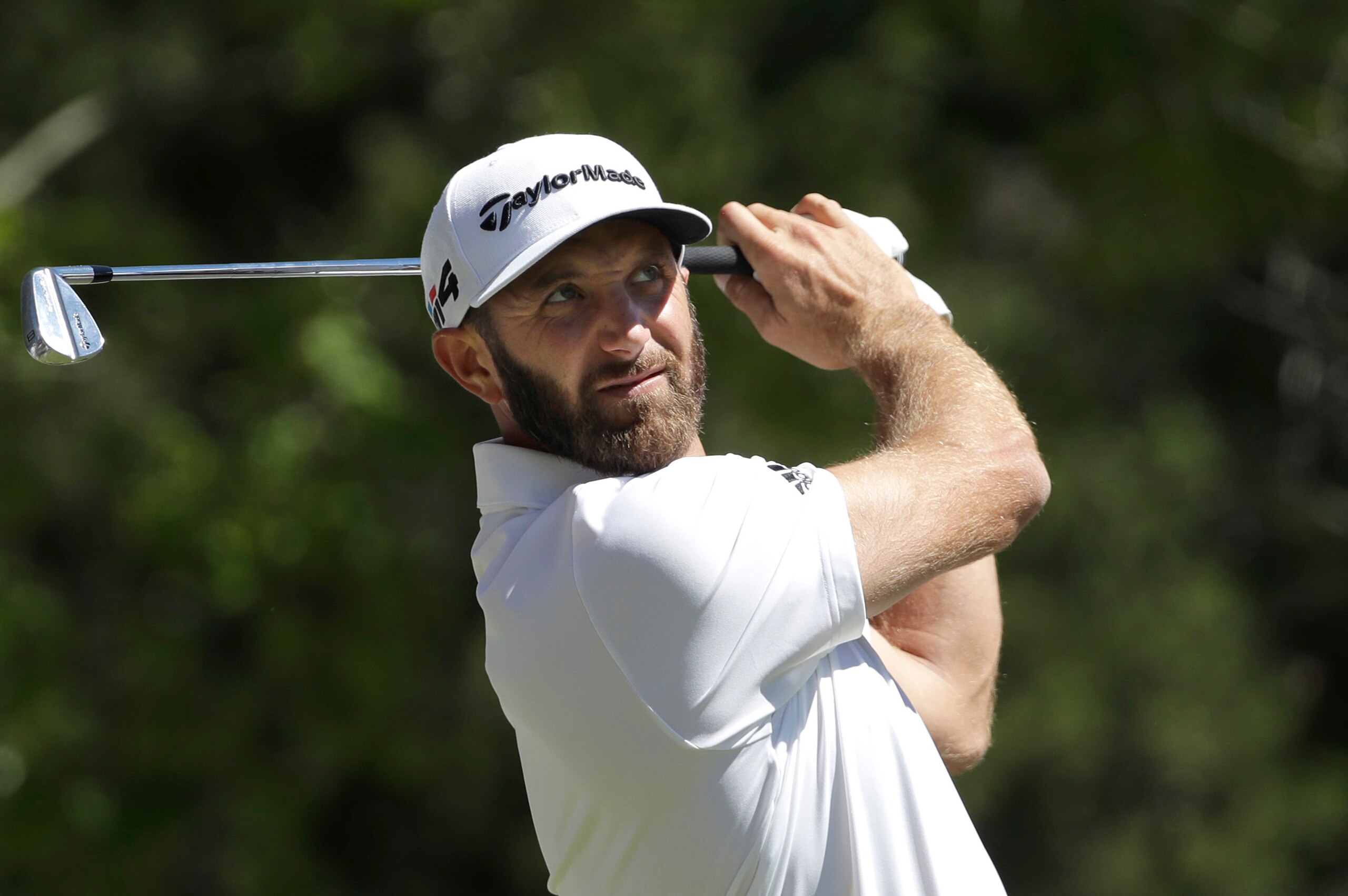When Dustin Johnson is on his game, he hits the ball as well as anyone competing in the Masters.
