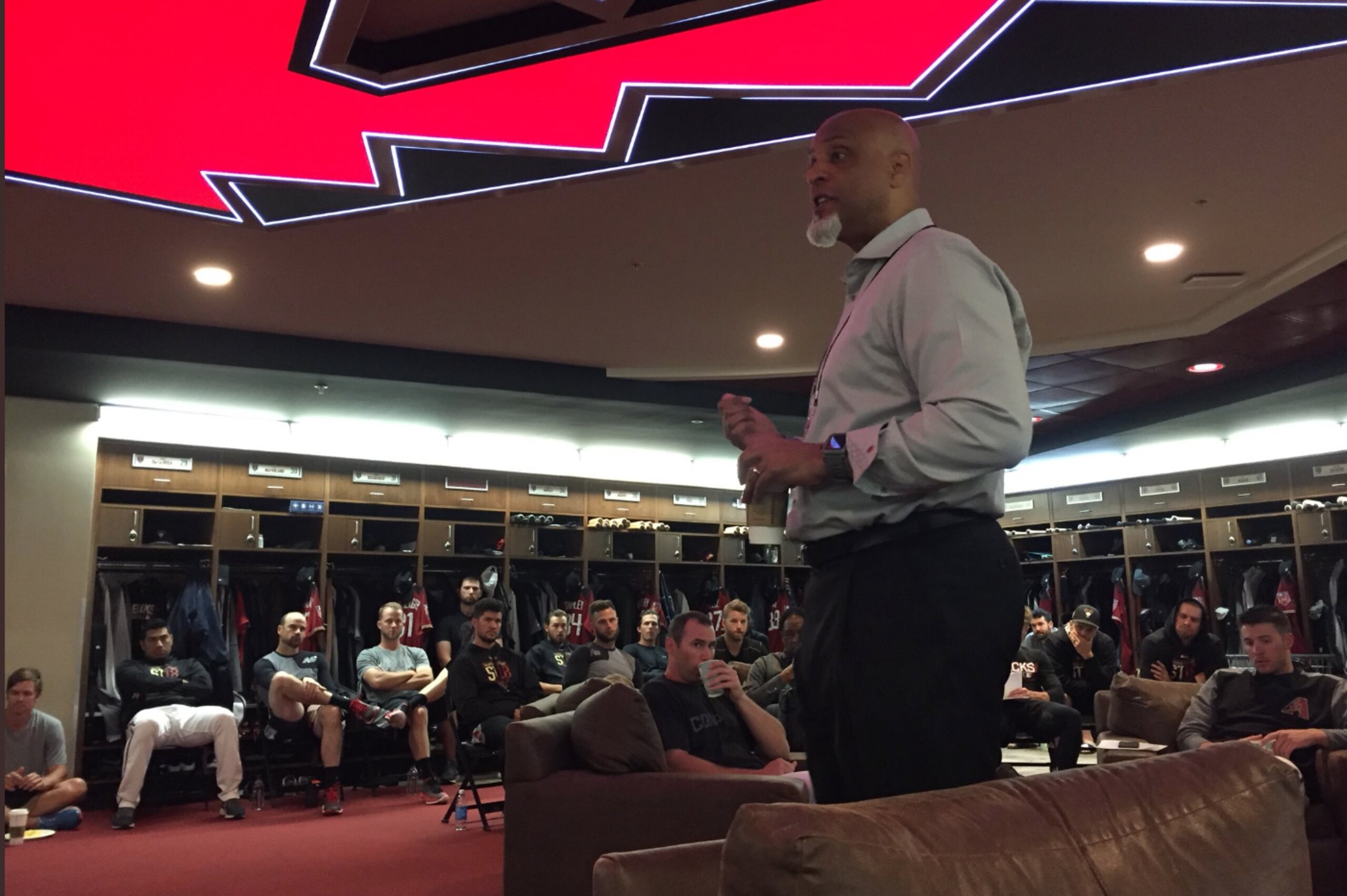The Diamondbacks were just one of the 30 teams Tony Clark visited during spring training to discuss union issues.