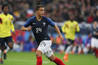 PARIS, FRANCE - MARCH 23: Wissam Ben Yedder of France during the International Friendly match between France and Colombia at Stade de France on March 23, 2018 in Paris, France. (Photo by Matthew Ashton - AMA/Getty Images)