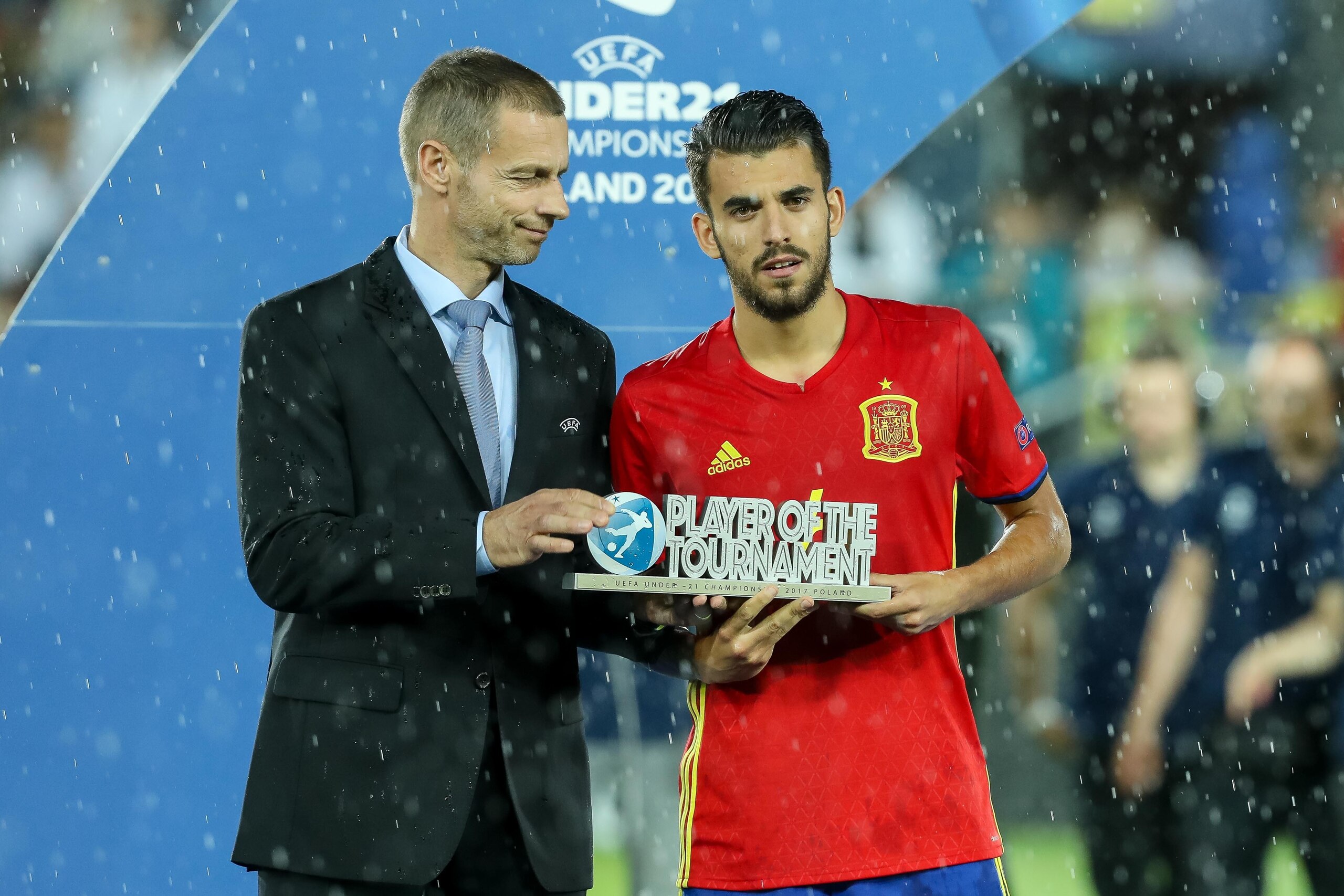 KRAKOW, POLAND - JUNE 30: Player of the Tournament Dani Ceballos of Spain during the UEFA U21 Final match between Germany and Spain at Krakow Stadium on June 30, 2017 in Krakow, Poland. (Photo by TF-Images/TF-Images via Getty Images) KRAKOW, POLAND - JUNE 30: Player of the Tournament Dani Ceballos of Spain during the UEFA U21 Final match between Germany and Spain at Krakow Stadium on June 30, 2017 in Krakow, Poland. (Photo by TF-Images/TF-Images via Getty Images)