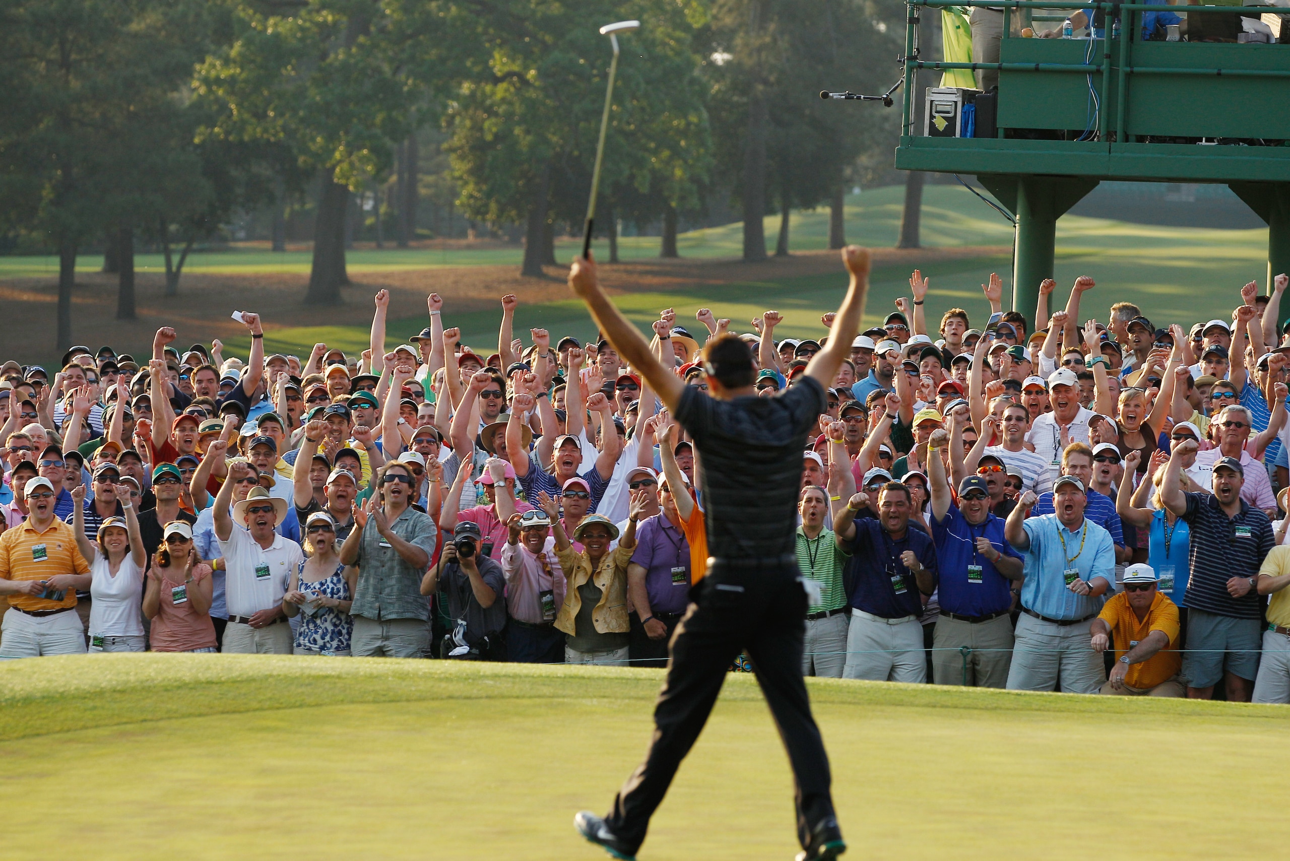Charl Schwartzel won the Masters in 2011.