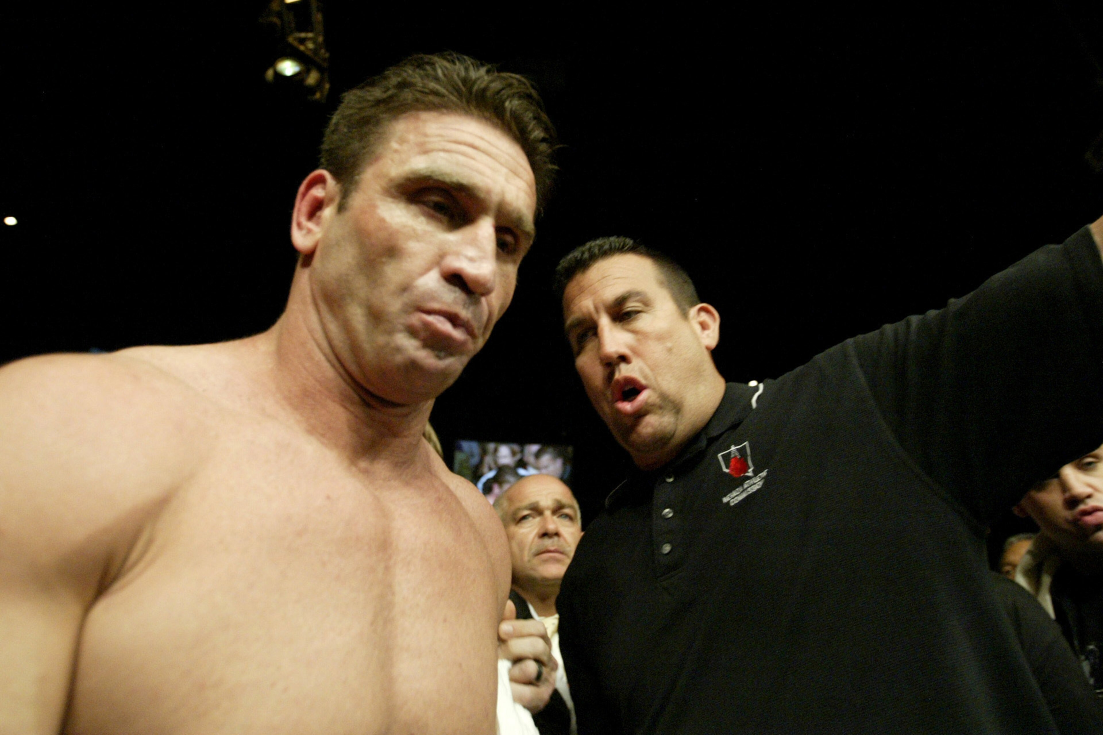 Ken Shamrock was the first to jump from UFC to WWE.