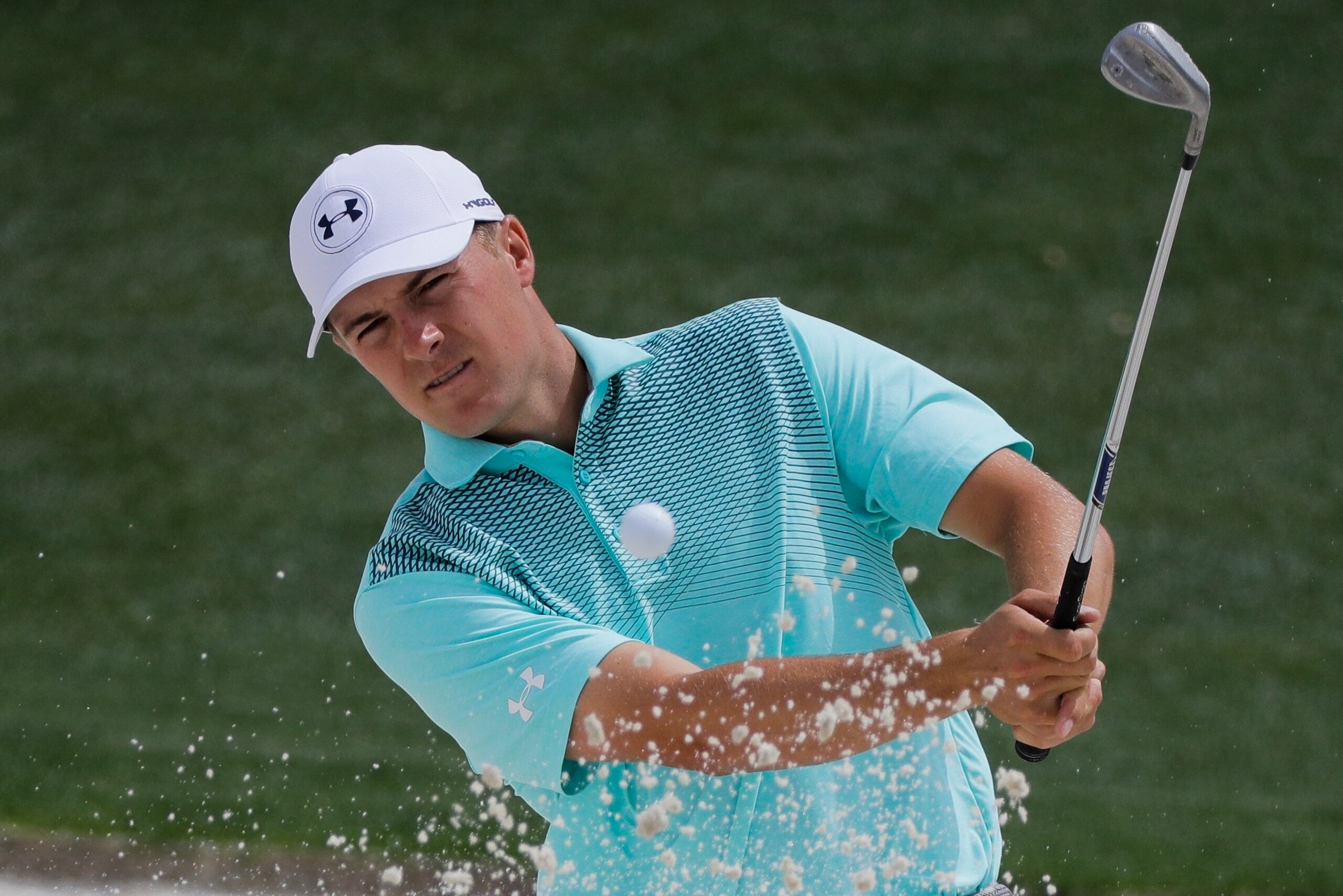 Jordan Spieth is competing for his second Masters title.