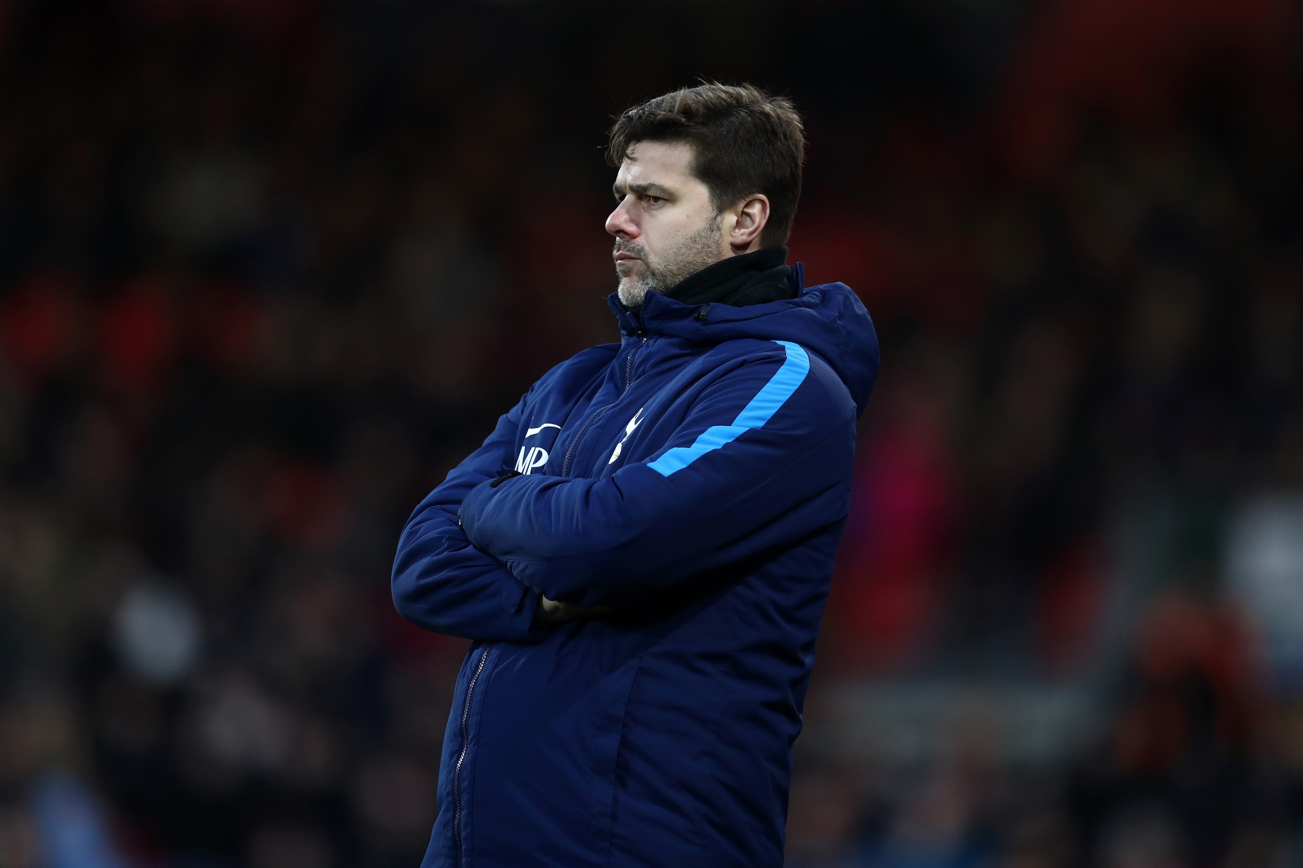 BOURNEMOUTH, ENGLAND - MARCH 11: Mauricio Pochettino manager / head coach of Tottenham Hotspur during the Premier League match between AFC Bournemouth and Tottenham Hotspur at Vitality Stadium on March 10, 2018 in Bournemouth, England. (Photo by Catherine