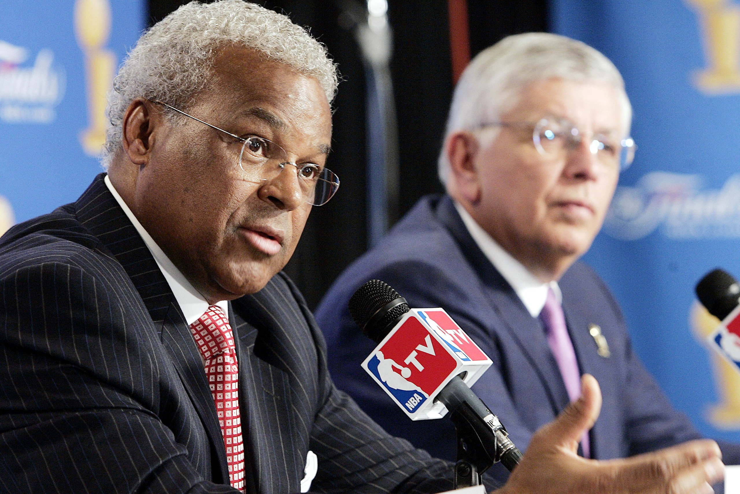 Billy Hunter and David Stern.