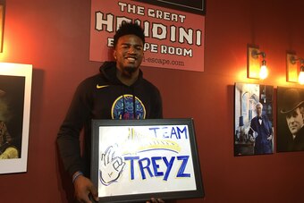 Bell at the escape room.