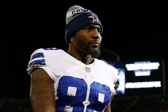 OAKLAND, CA - DECEMBER 17: Dez Bryant #88 of the Dallas Cowboys leaves the field after a win against the Oakland Raiders at Oakland-Alameda County Coliseum on December 17, 2017 in Oakland, California. (Photo by Lachlan Cunningham/Getty Images)