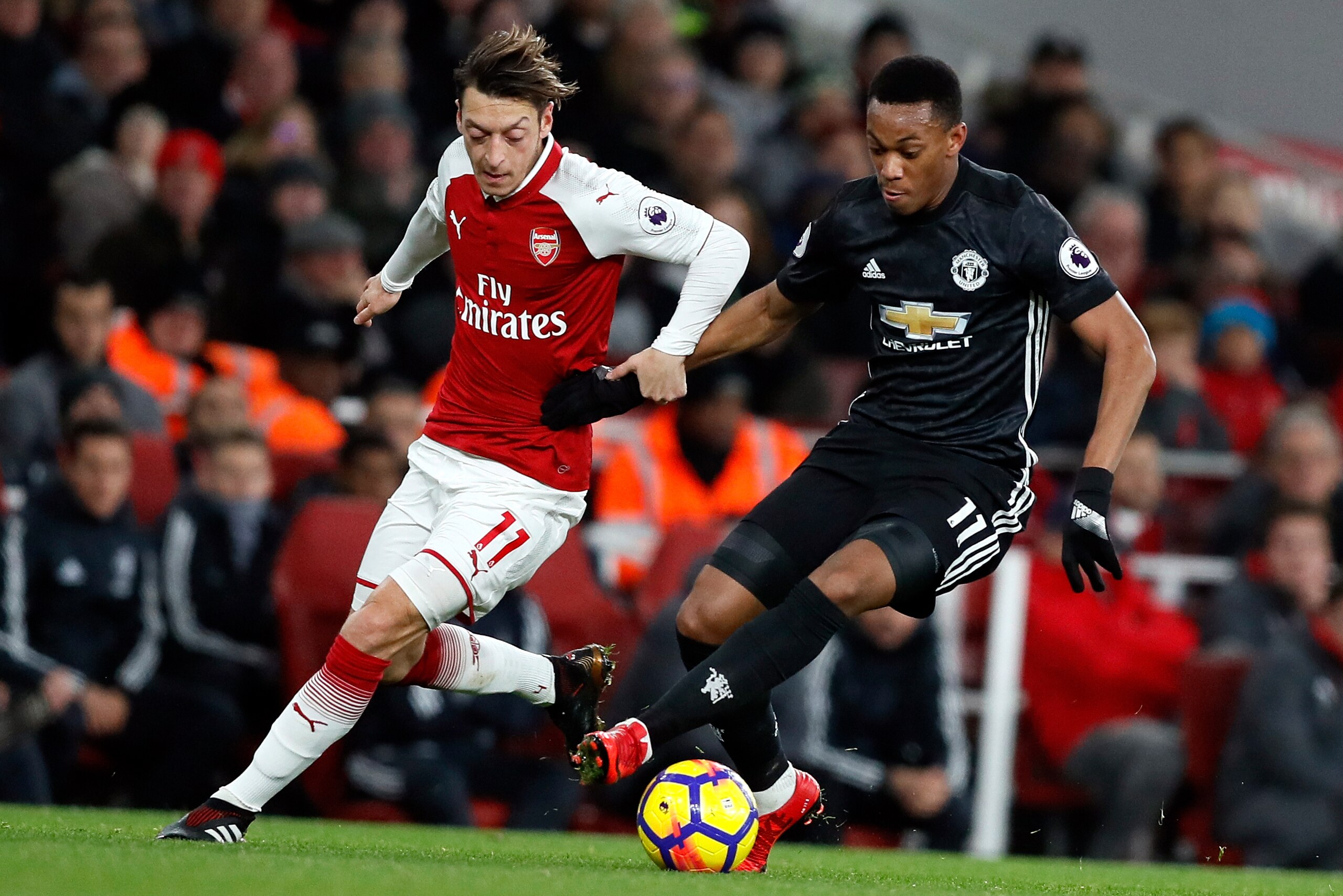Martial reportedly wanted to discuss a move to Arsenal in January.