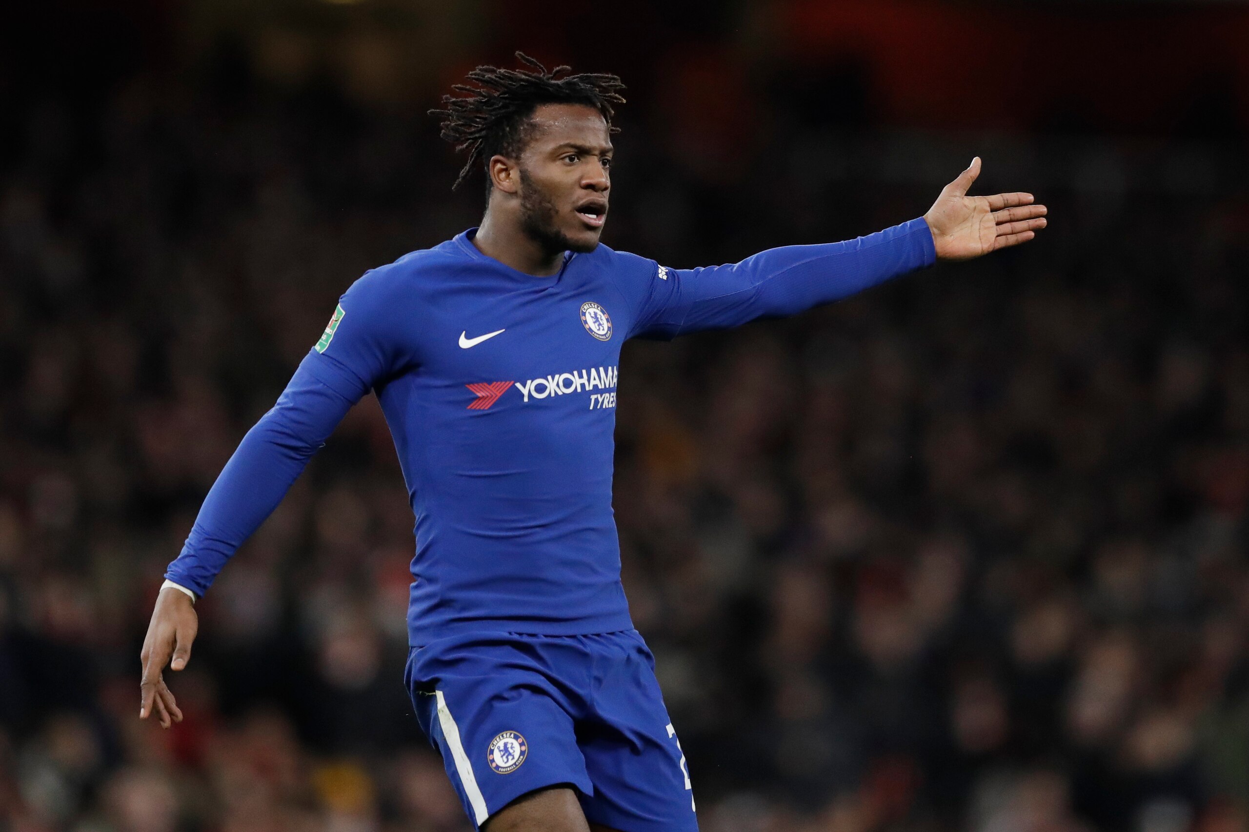 Batshuayi has found playing time difficult to come by at Chelsea. Batshuayi has found playing time difficult to come by at Chelsea.