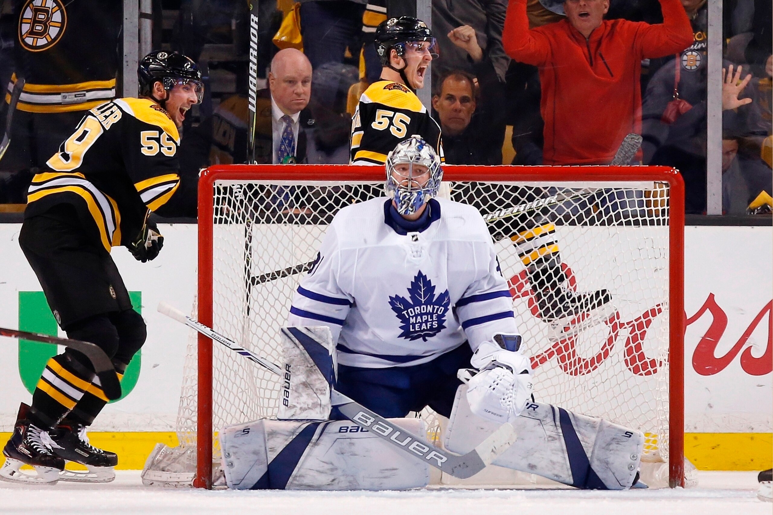 Maple Leafs goalie Frederik Andersen