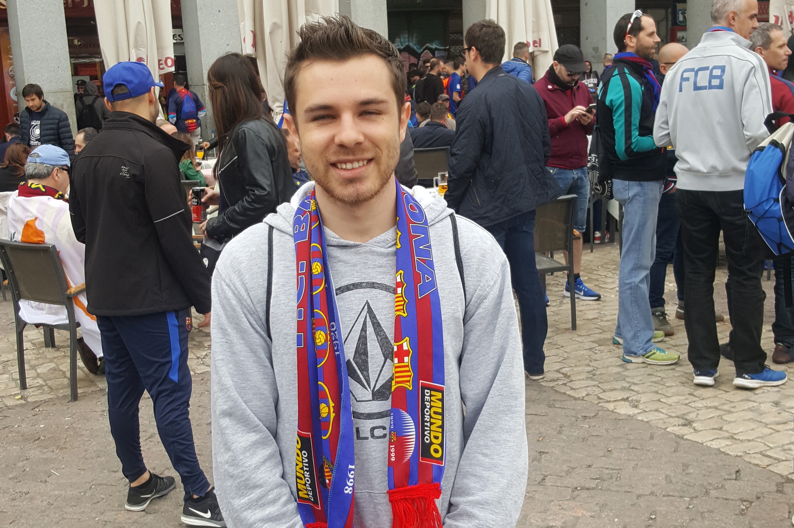 Javi Tudurihas worked as a ball boy at the Camp Nou