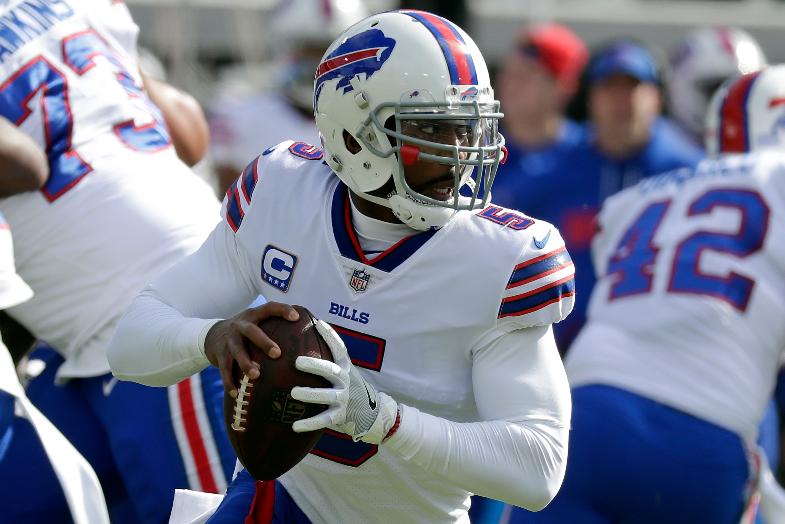 Quarterback Tyrod Taylor