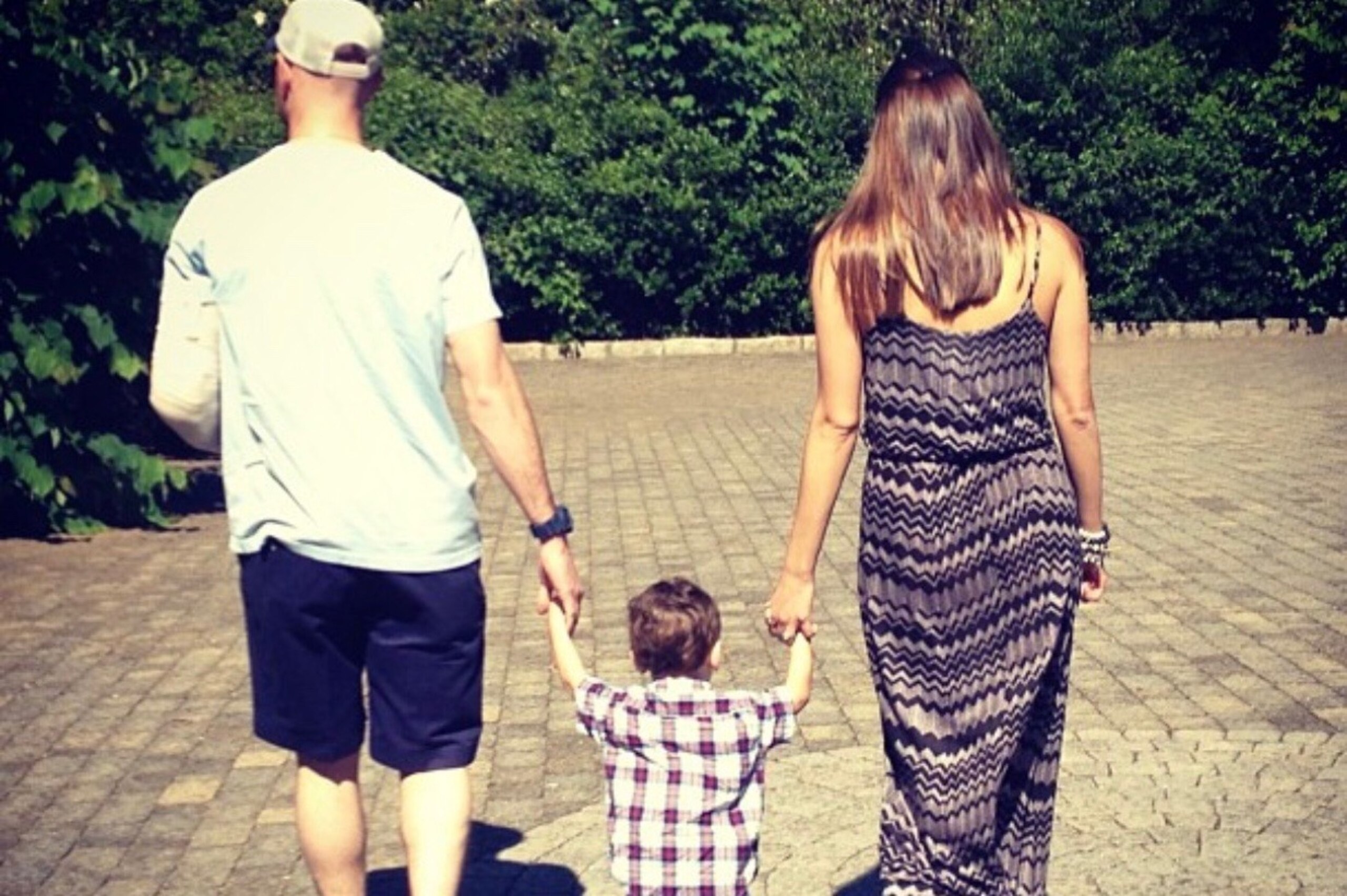 Jonny and Viviana Venters with oldest son Wyatt