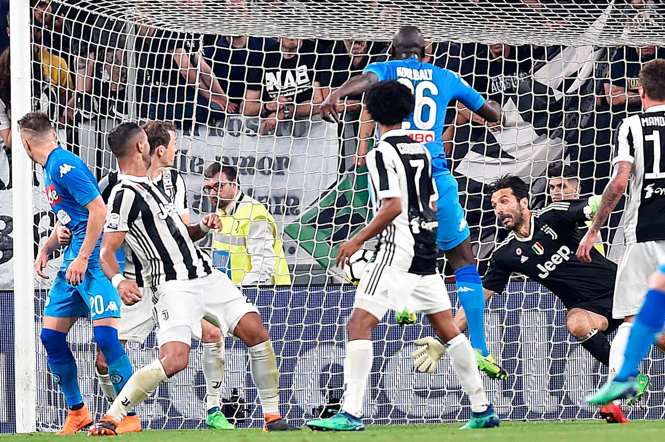 Koulibaly scored a brilliant header against Juventus.