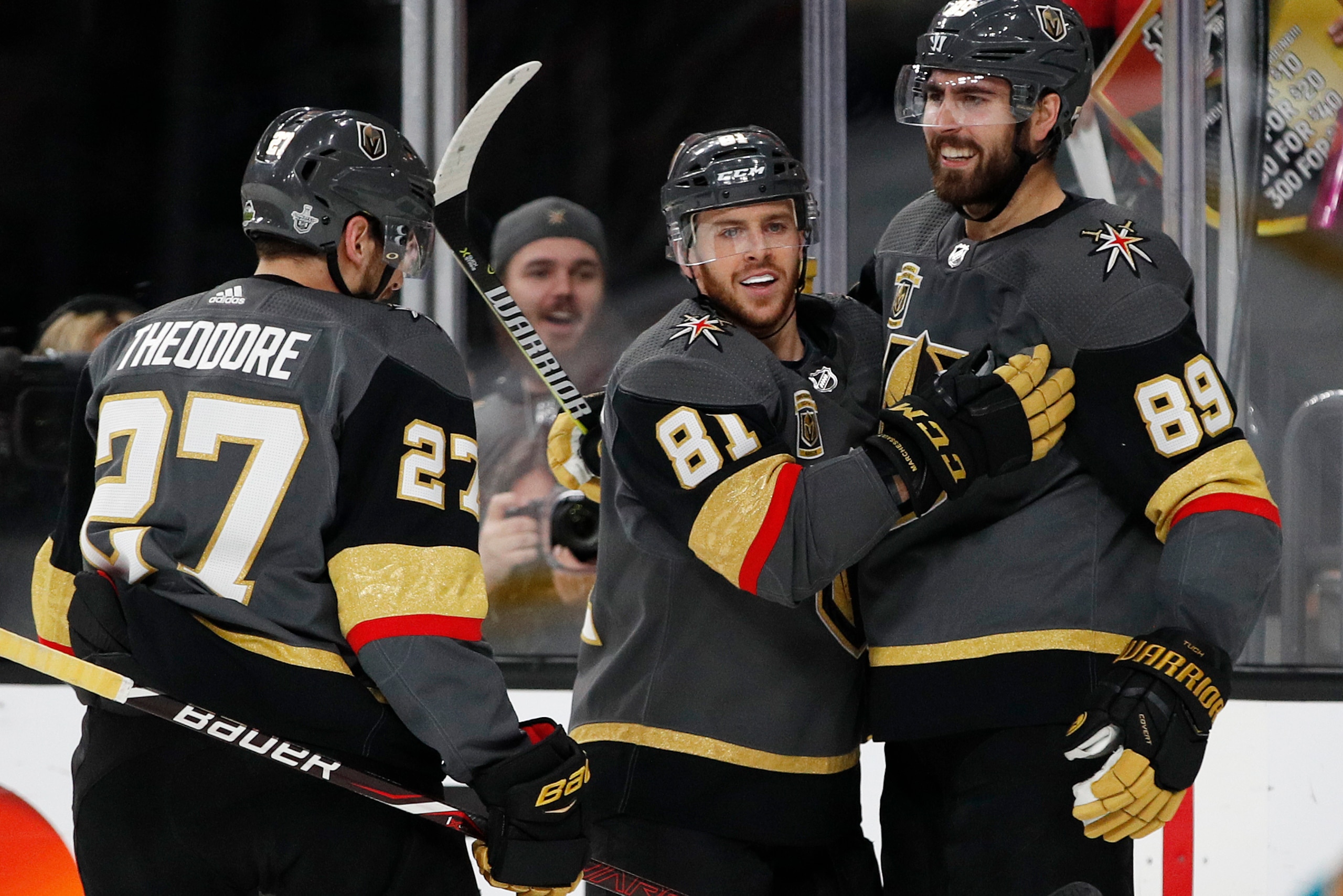 The Golden Knights will advance to the Western Conference Final with a win over the Sharks on Sunday.