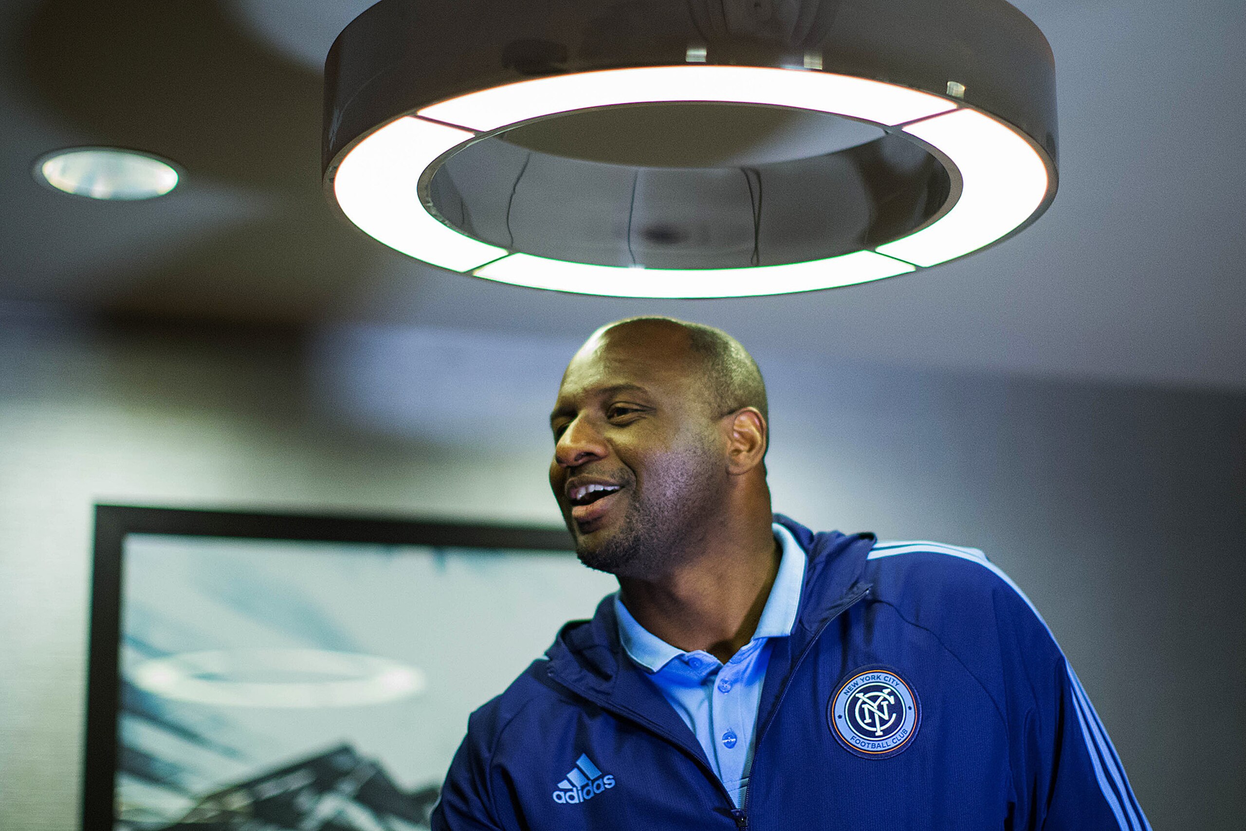 New York City FC head coach Patrick Vieira speaks at an interview with AFP during the club's annual media day on March 9, 2017, in New York. / AFP PHOTO / EDUARDO MUNOZ ALVAREZ (Photo credit should read EDUARDO MUNOZ ALVAREZ/AFP/Getty Images) New York City FC head coach Patrick Vieira speaks at an interview with AFP during the club's annual media day on March 9, 2017, in New York. / AFP PHOTO / EDUARDO MUNOZ ALVAREZ (Photo credit should read EDUARDO MUNOZ ALVAREZ/AFP/Getty Images)