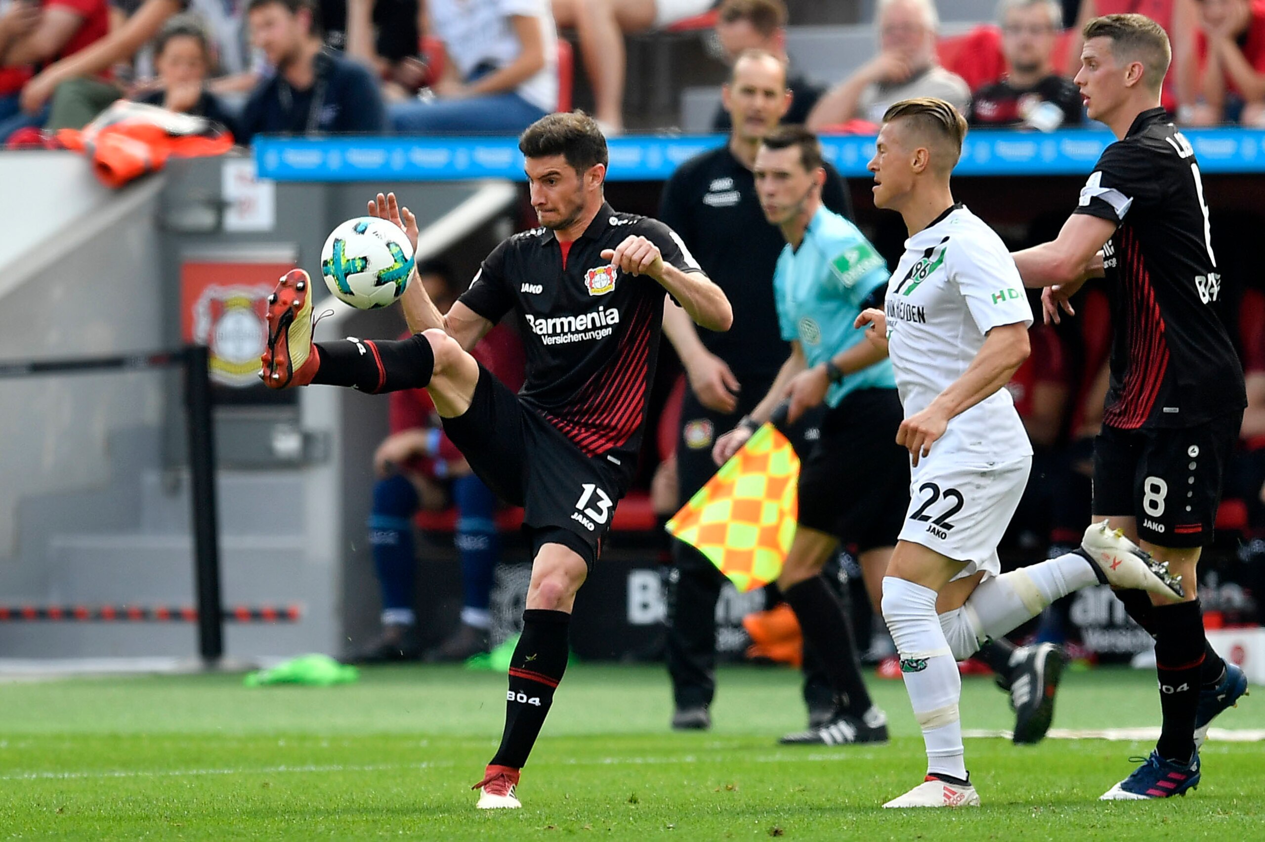 Alarios' goals weren't enough to help Leverkusen reach the Champions League. Alarios' goals weren't enough to help Leverkusen reach the Champions League.