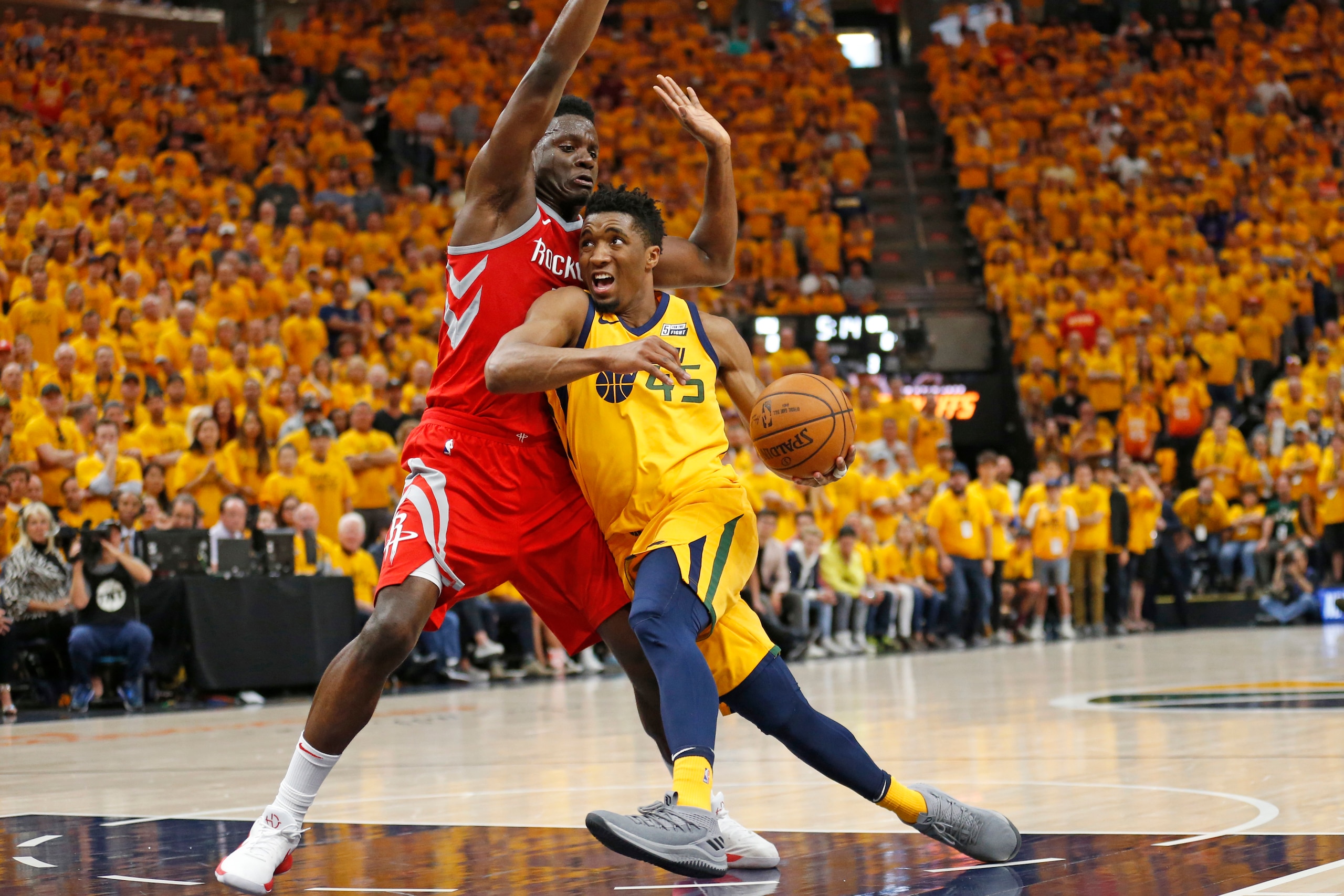 Donovan Mitchell impressed with his willingness to assume leadership of the Jazz, but his size has raised concerns with at least one Western Conference general manager. Donovan Mitchell impressed with his willingness to assume leadership of the Jazz, but his size has raised concerns with at least one Western Conference general manager.