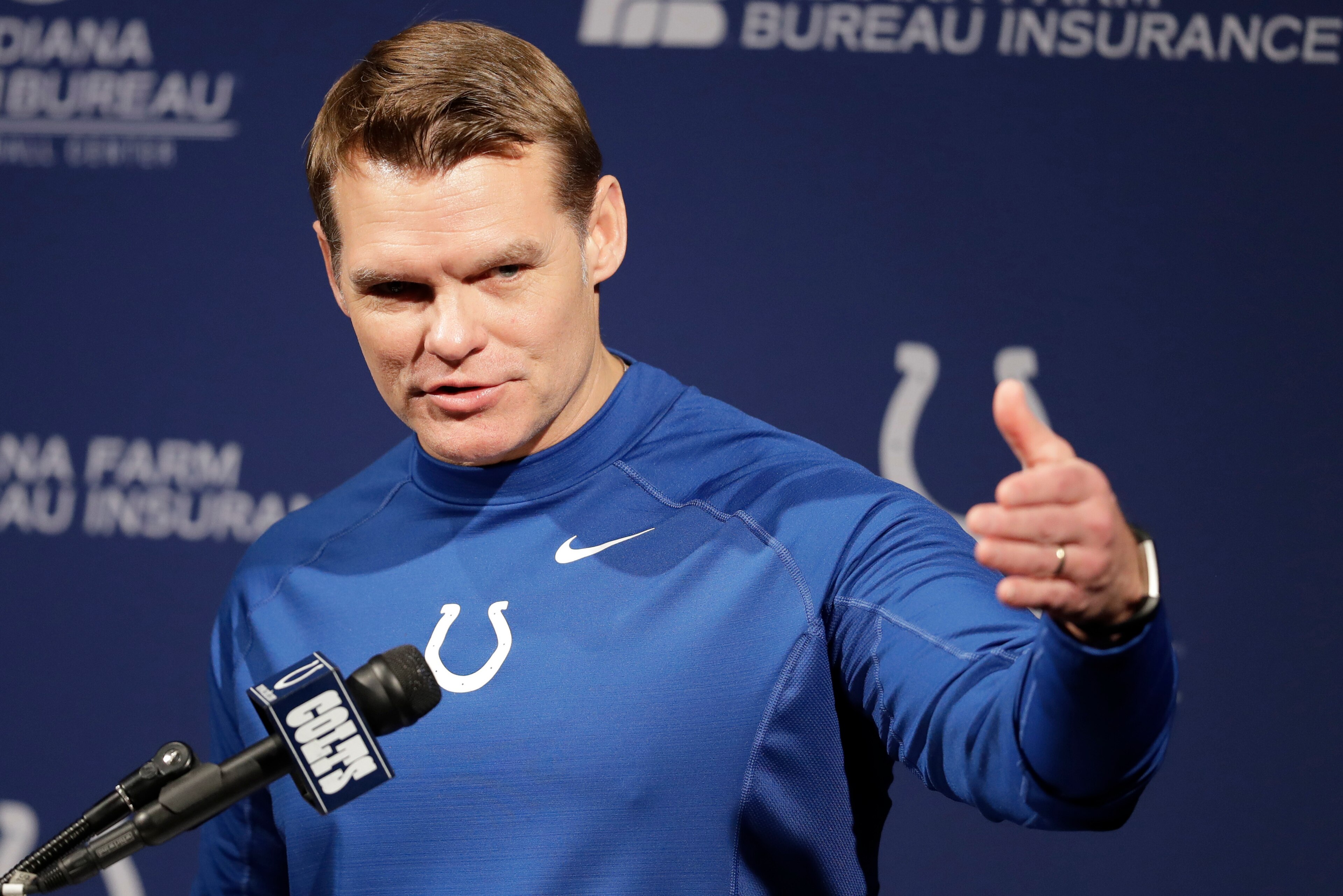 Indianapolis Colts general manager Chris Ballard Indianapolis Colts general manager Chris Ballard