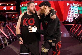 Sami Zayn helped Kevin Owens earn a spot in the men's Money in the Bank ladder match.
