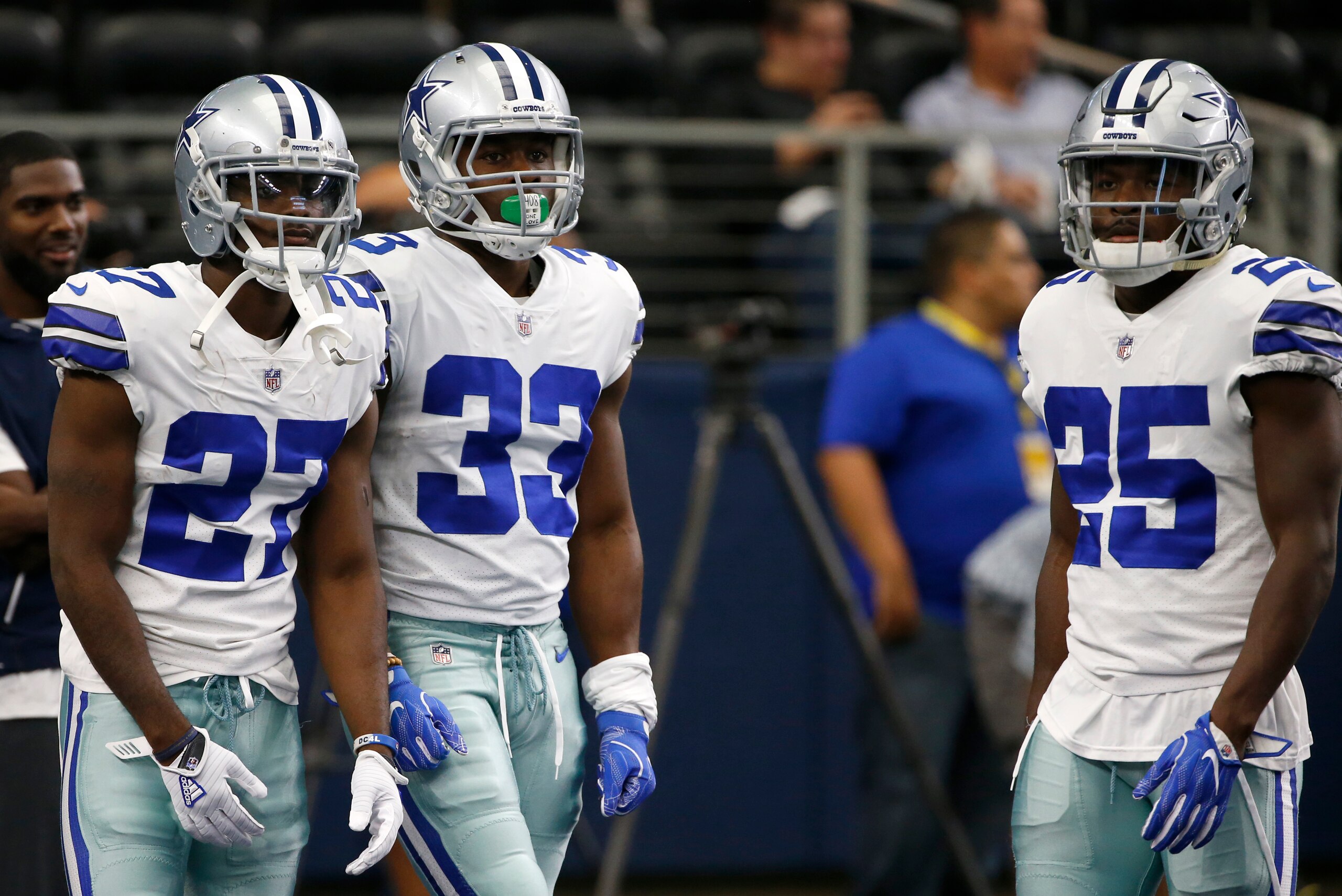 Jourdan Lewis, Chidobe Awuzie and Xavier Woods are coming off strong rookie seasons.