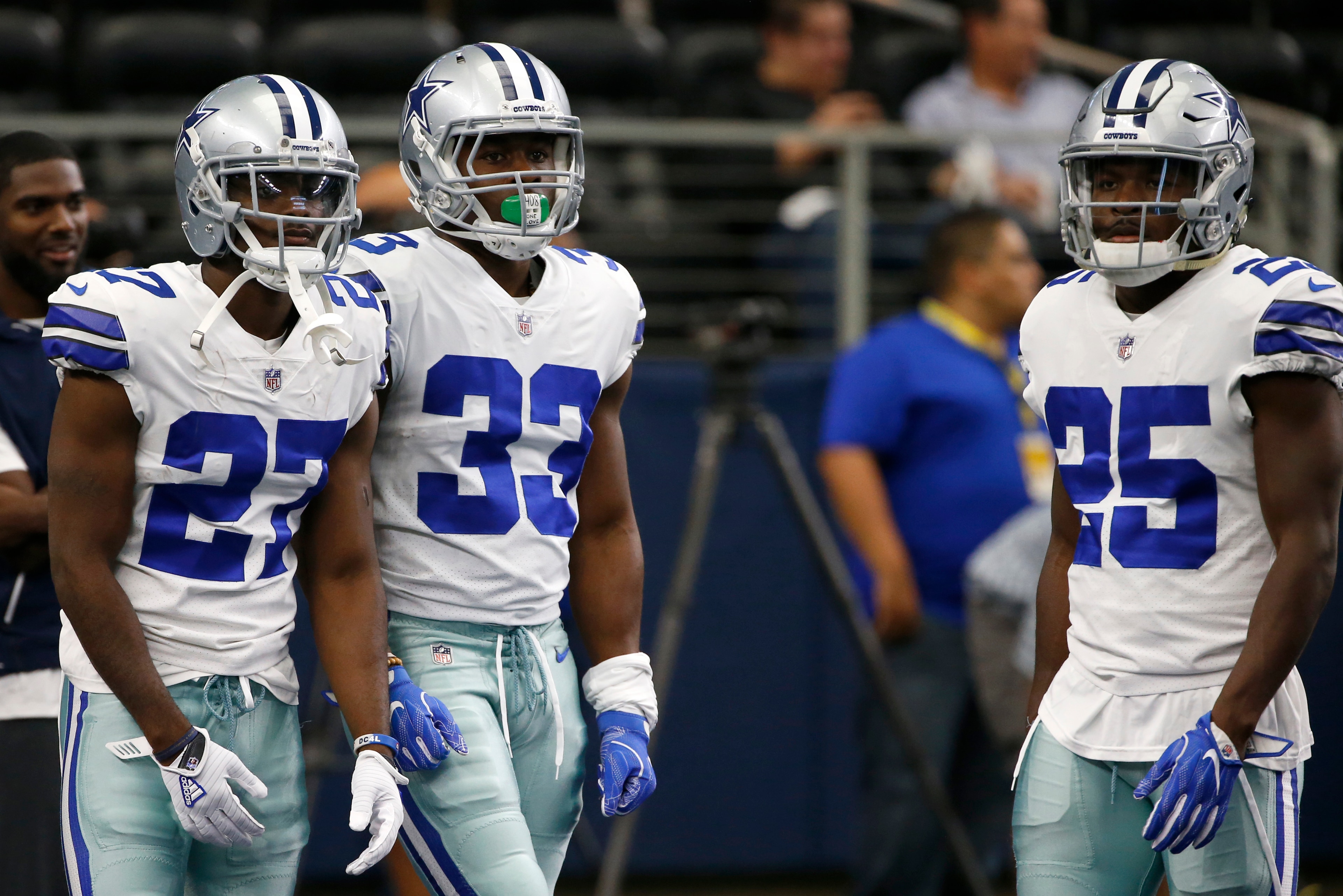 Jourdan Lewis, Chidobe Awuzie and Xavier Woods are coming off strong rookie seasons.