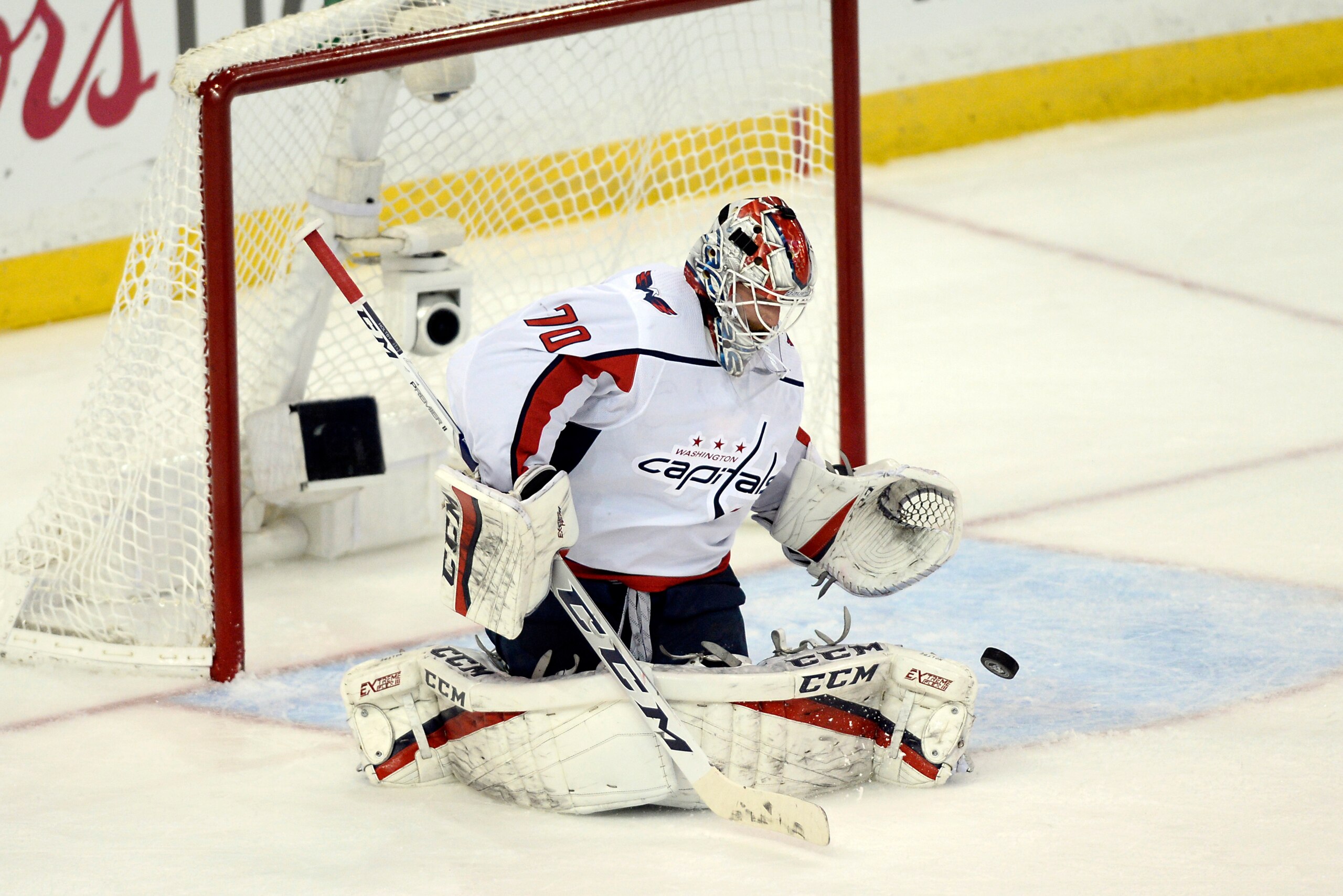 Braden Holtby is coming off back-to-back shutouts in Games 6 and 7.