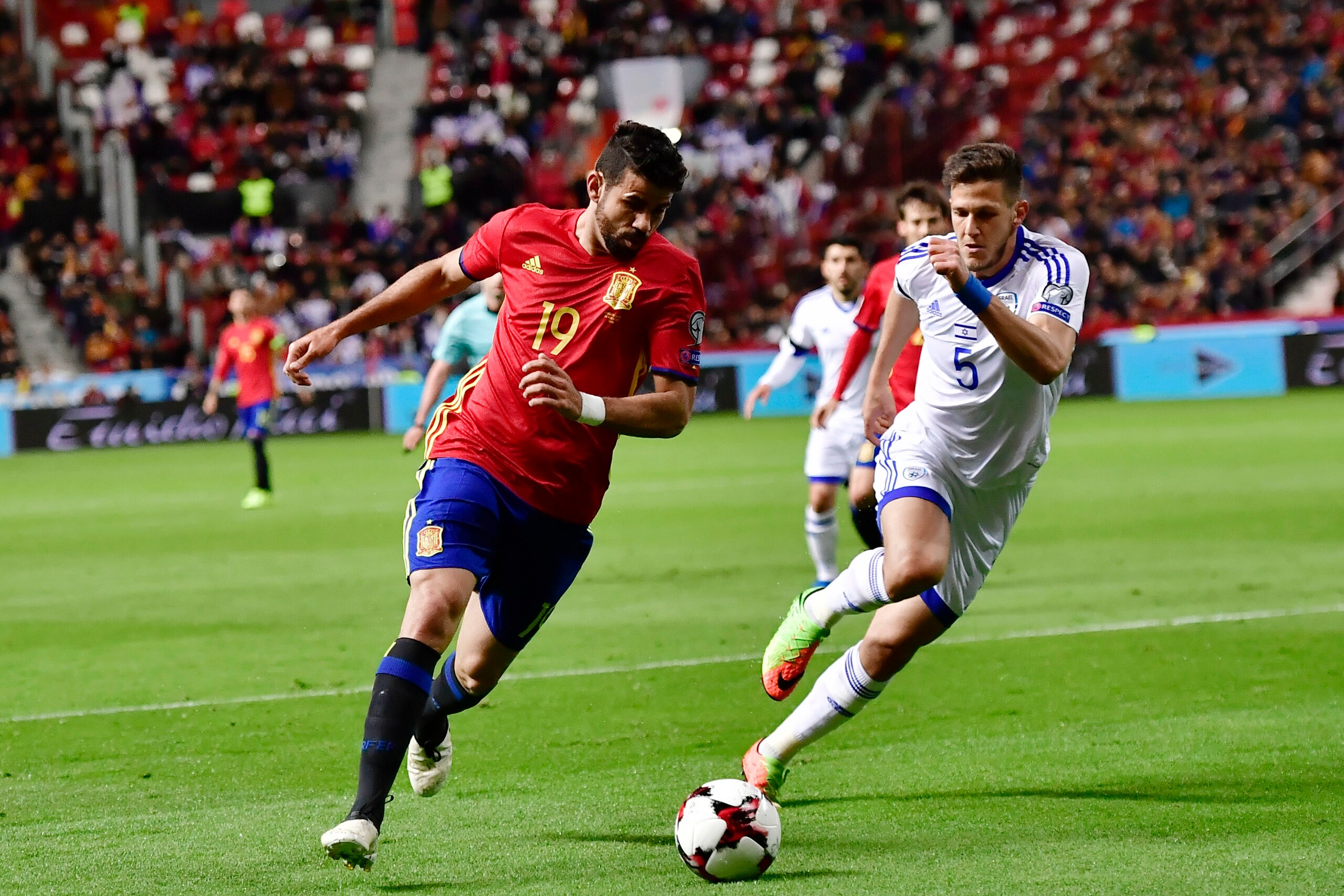 Spain will again be counting on Costa for goals.