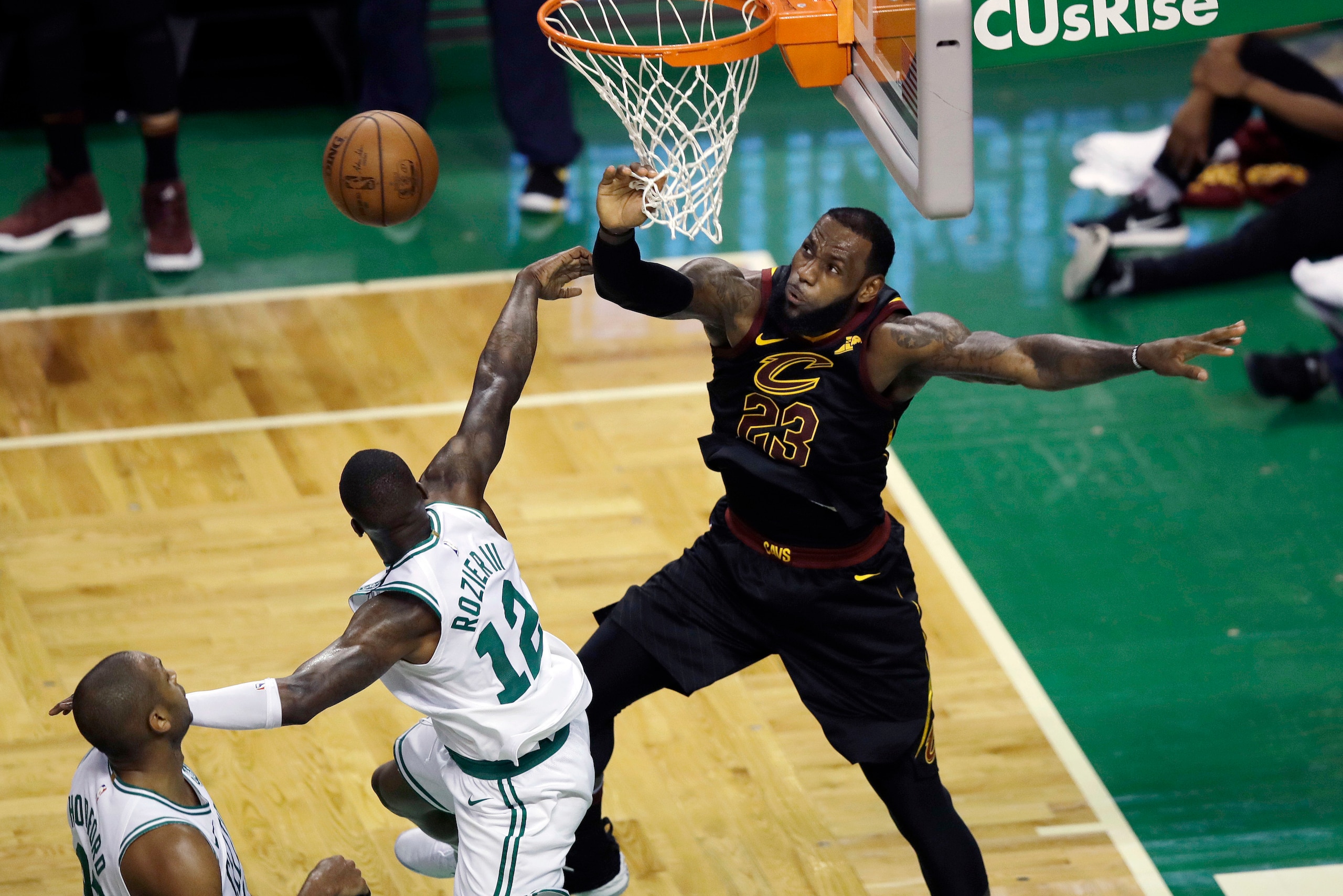 James played 94 minutes combined in Games 6 and 7 of the Eastern Conference Finals this year.