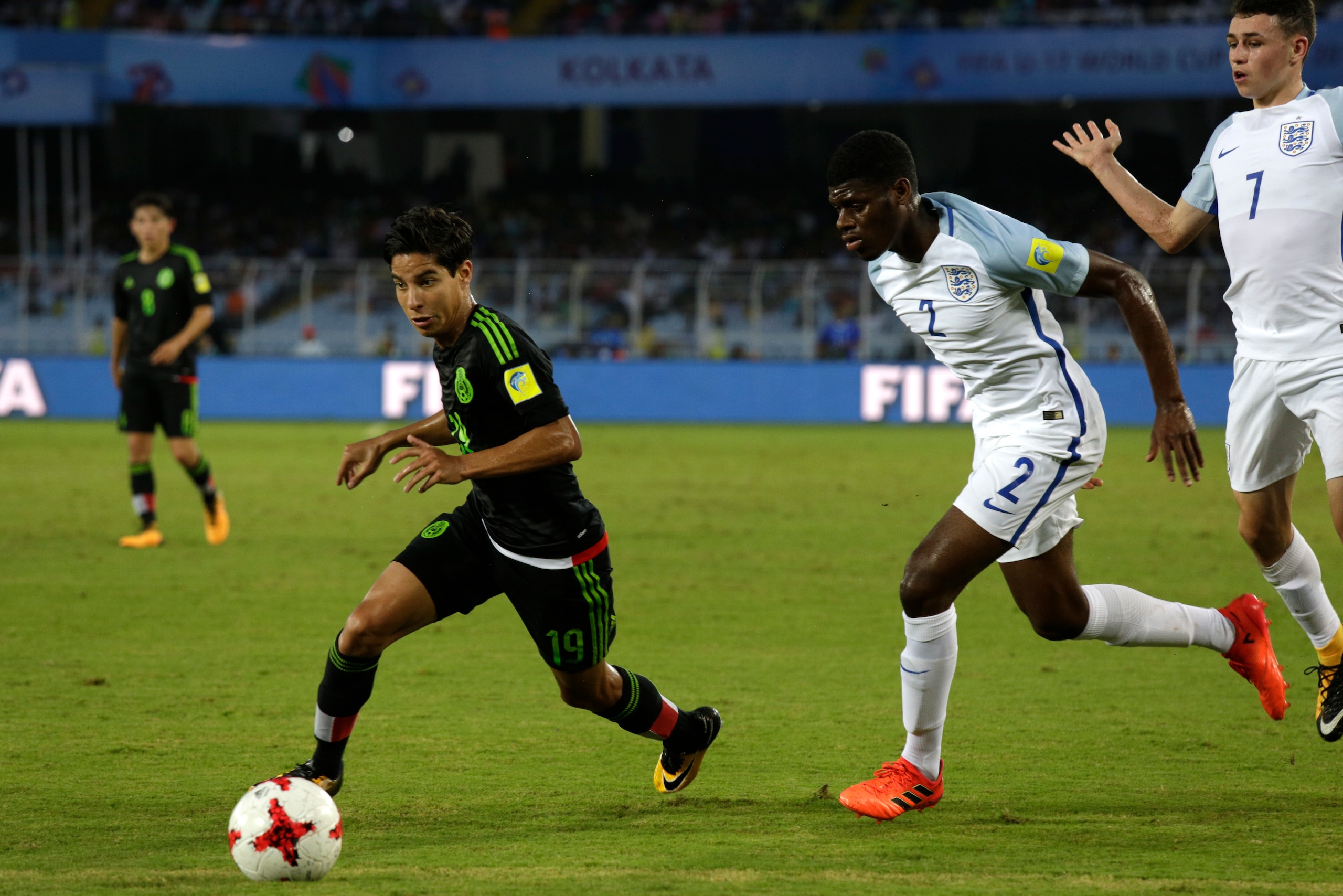 Rising talent Lainez was again impressive for his country.