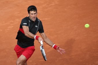 PARIS, FRANCE - JUNE 3: Novak Djokovic of Serbia during Day 8 of the 2018 French Open at Roland Garros stadium on June 3, 2018 in Paris, France. (Photo by Jean Catuffe/Getty Images)