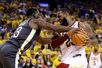 Draymond Green was complimentary toward LeBron James' basketball intelligence but not toward the rest of the Cavaliers.